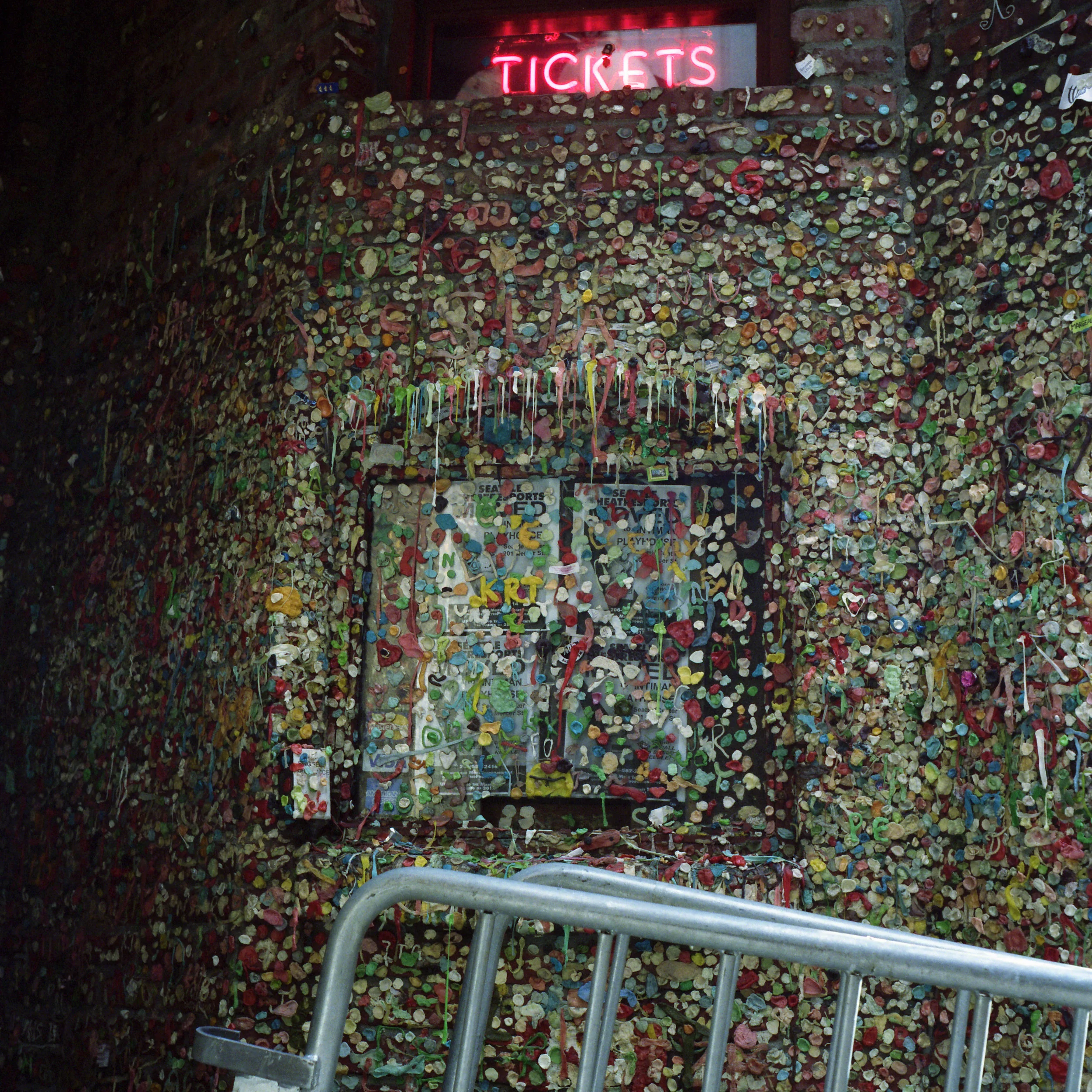 Gum Alley, Seattle, 2012 120mm Colour Photograph