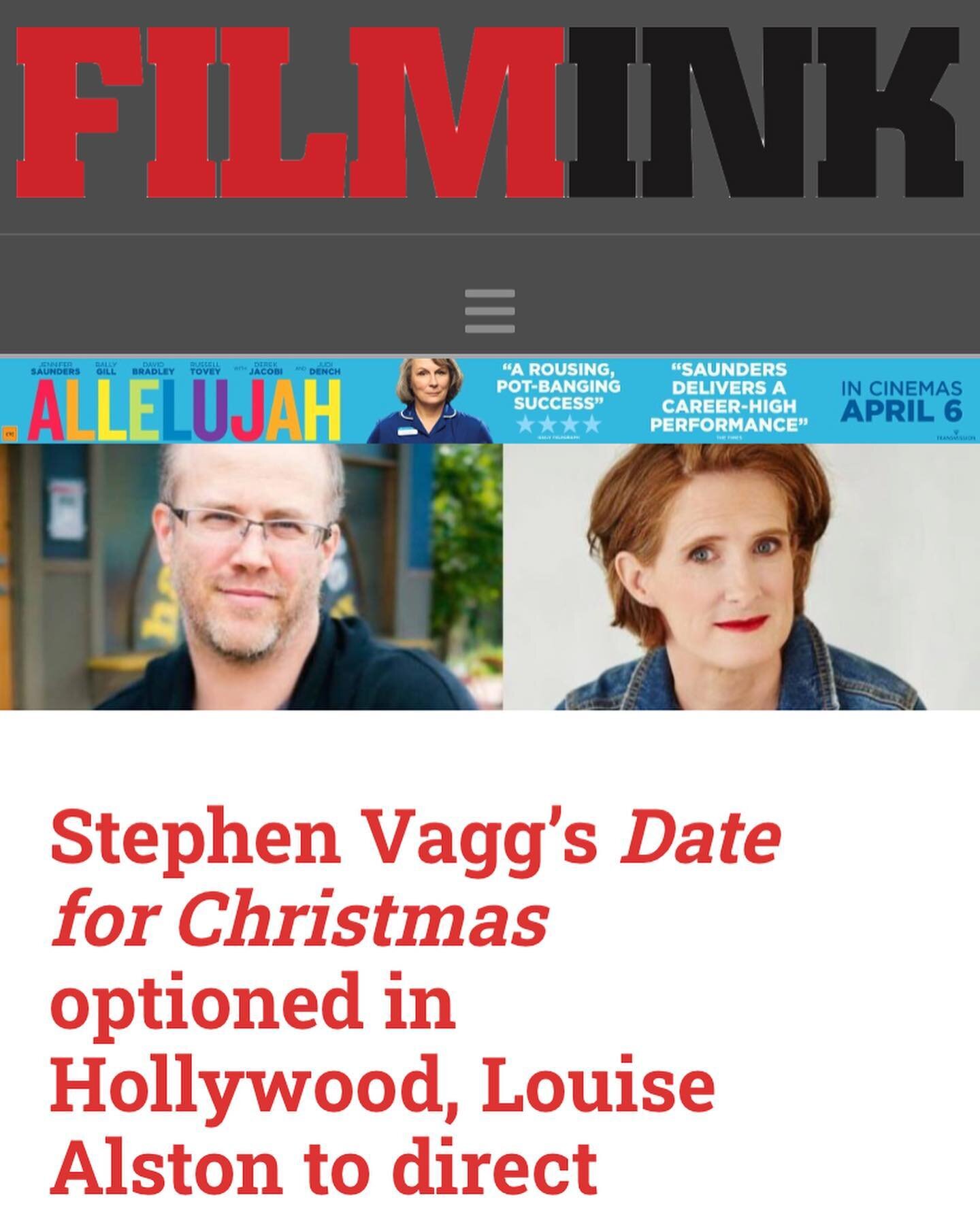 Our writer Stephen Vagg and director @bloualston in @filmink magazine! #optioned!  @dureyshevar @myna_gill