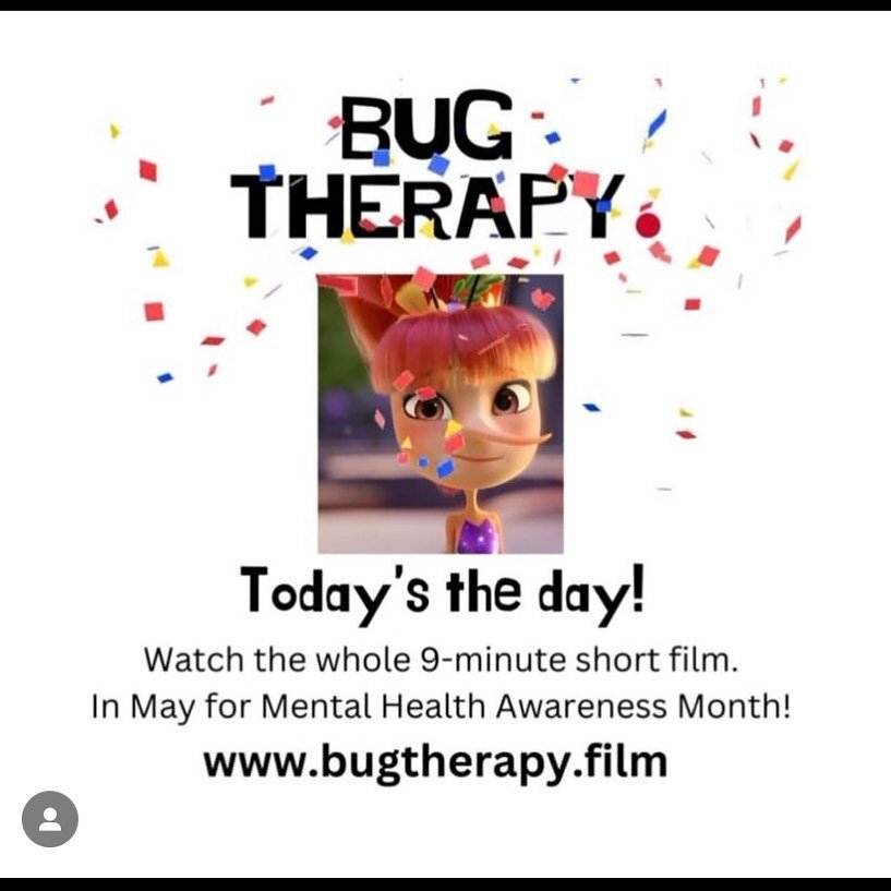 The animated short film Bug Therapy starring @sterlingkbrown @jaylenosgarage @tomgreen @meghantrainor @drphil @emilygoglia and written by our clients @michaellawrencejann &amp; @whatyouwantmatters is out today! Make sure to stream on YouTube, link is