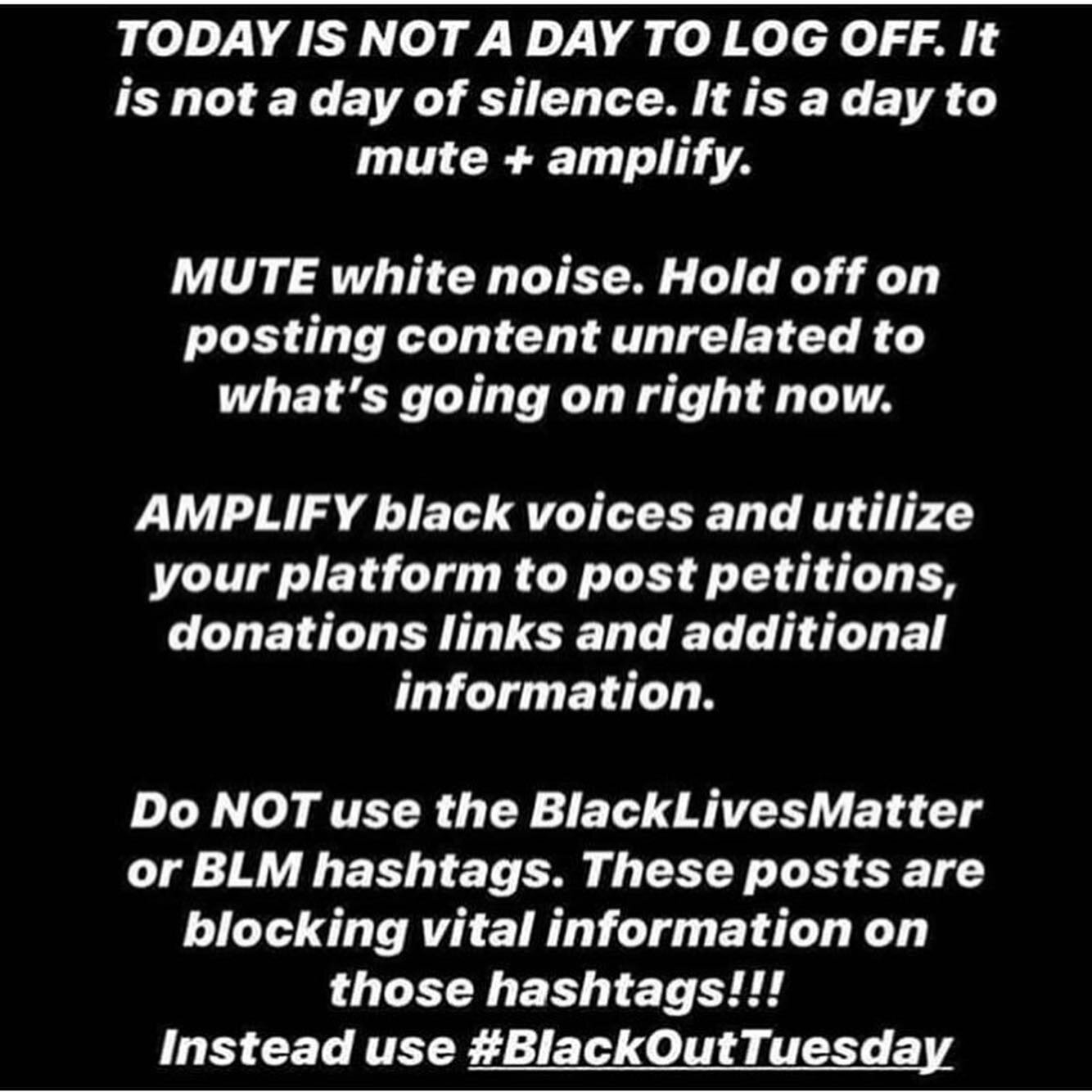 Action steps in my bio, stories and highlights! Keep learning, keep reading, keep donating, keep having tough conversations, keep showing up. #amplifymelanatedvoices