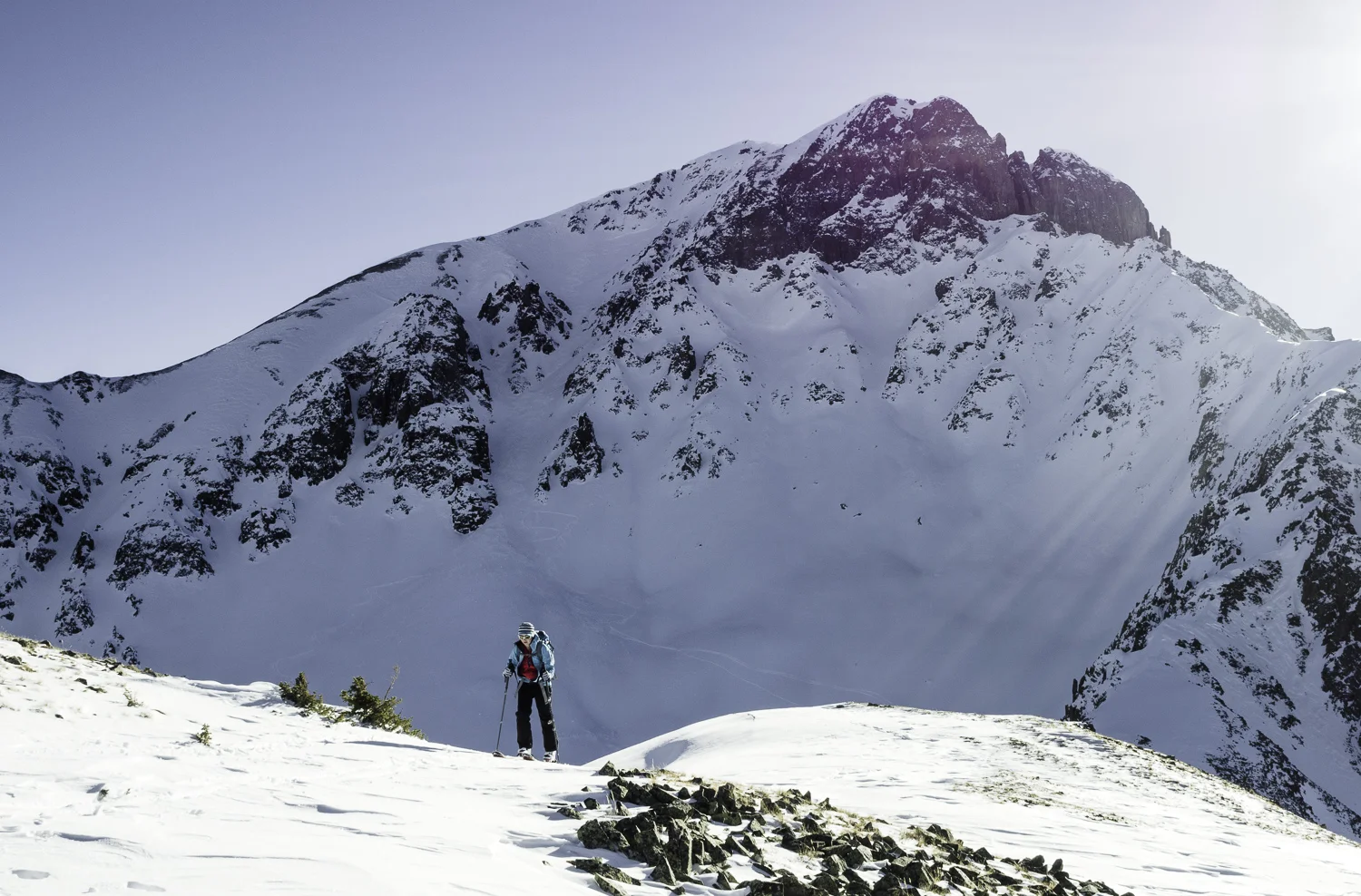 Sultan Mtn's Northstar Col - San Juan Range, CO