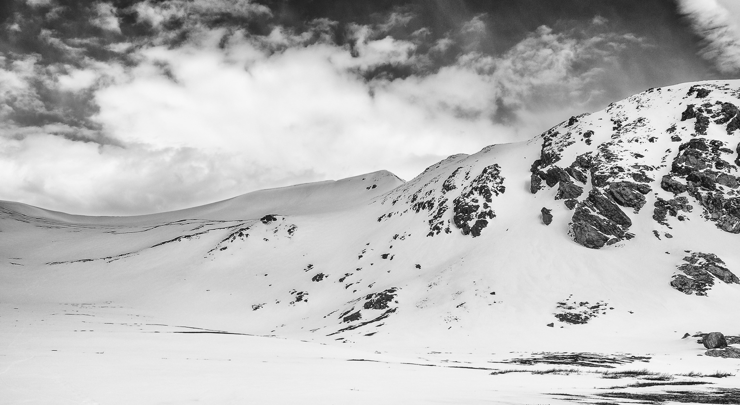 Mt. Eva's Southeast&nbsp;Face off in the Distance
