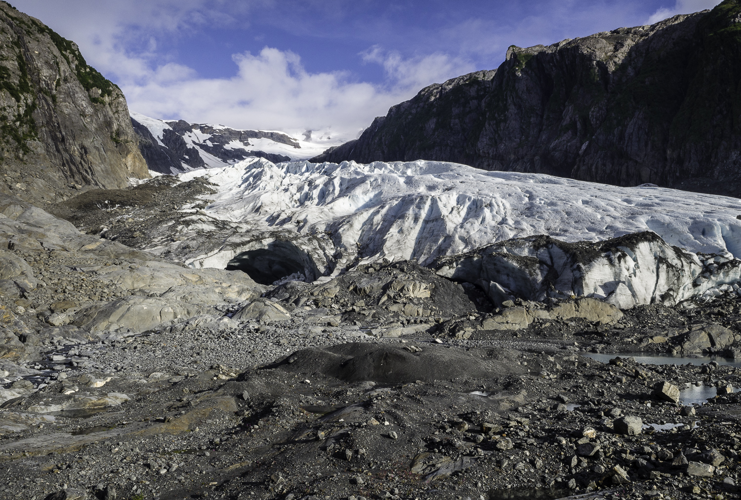The Receding Lawrence Glacier - Blackstone Bay
