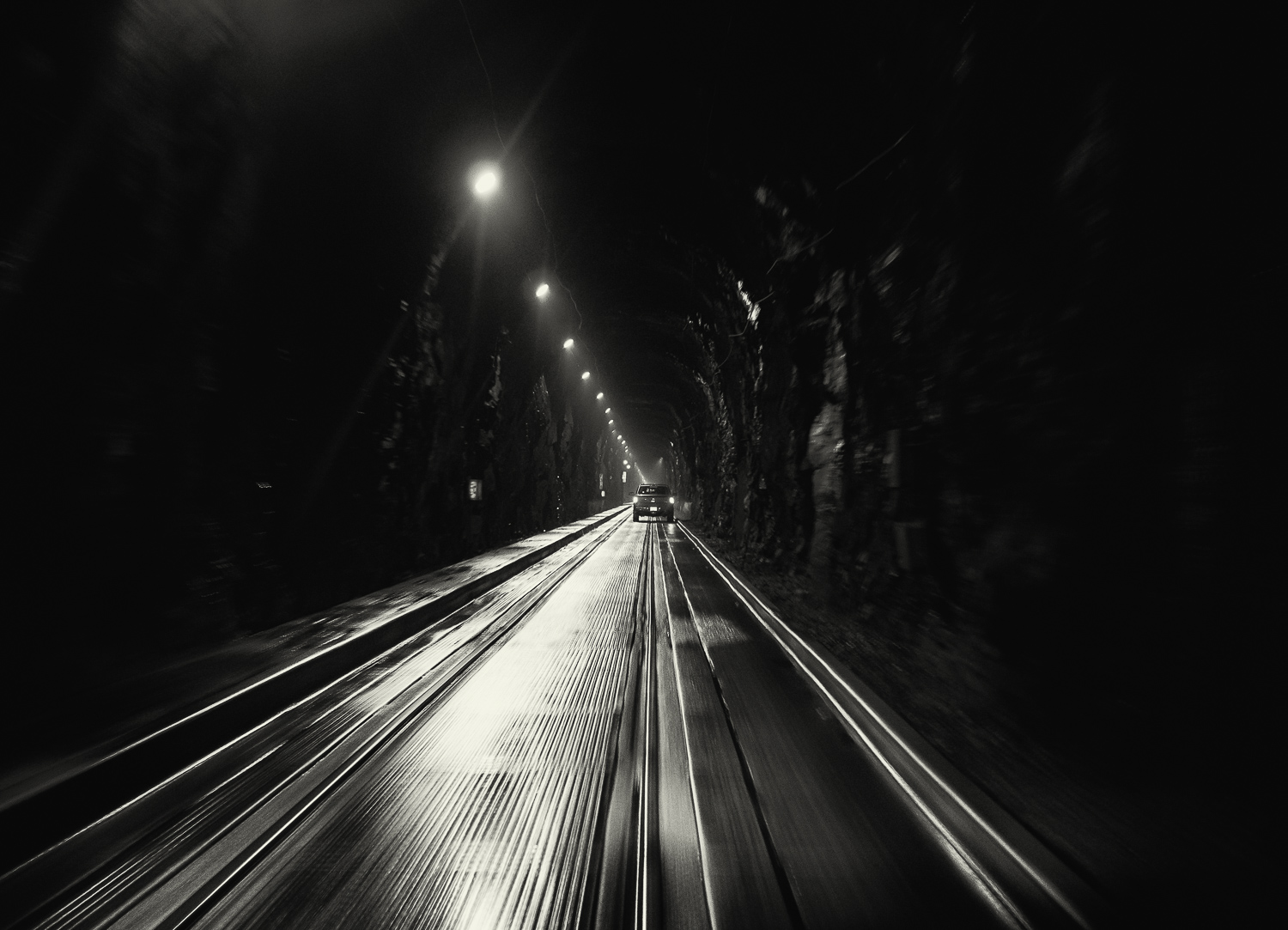 The Portage Glacier Highway Tunnel - Whittier, AK