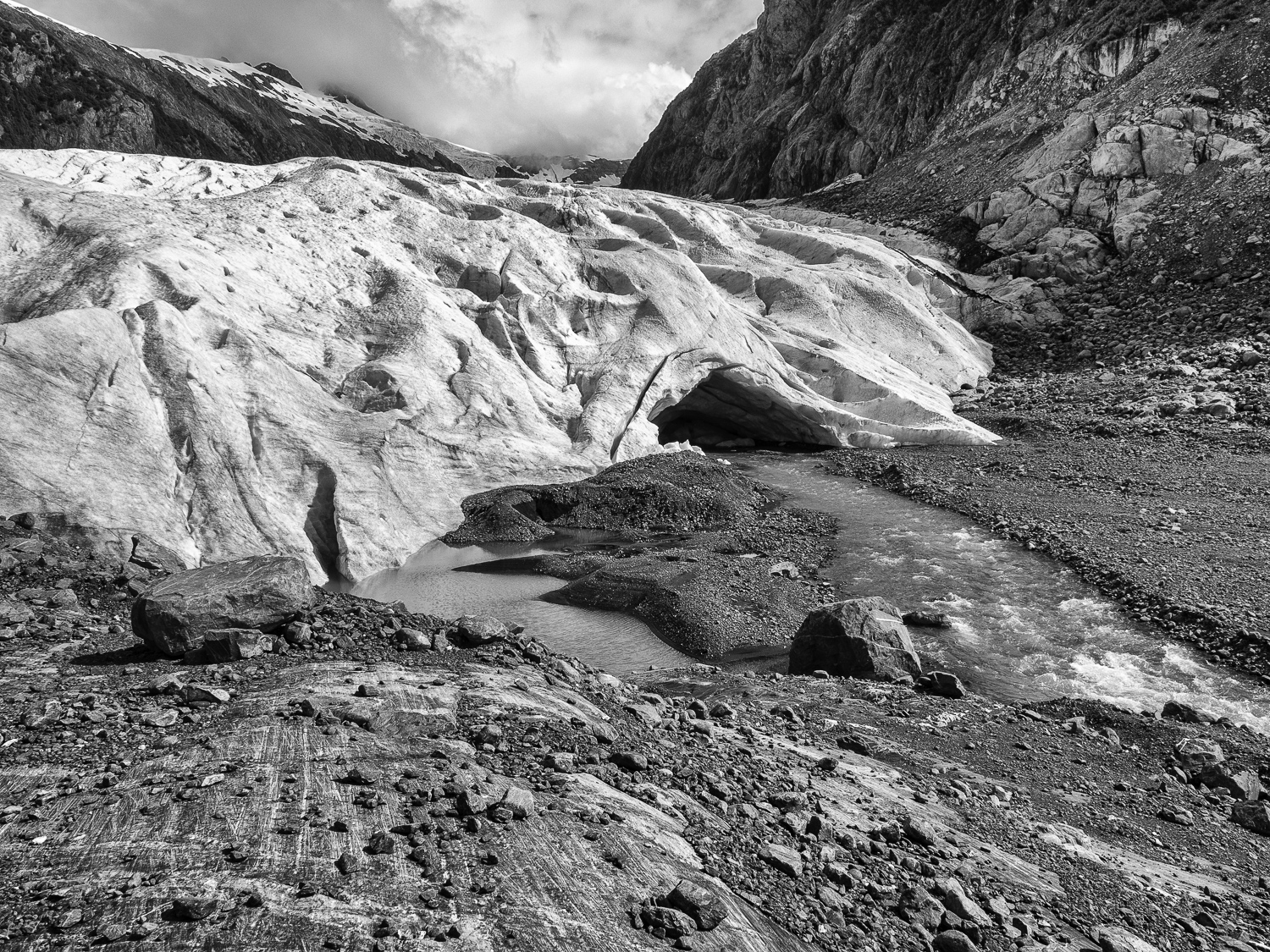 Glacier Cave - Blackstone Bay, AK