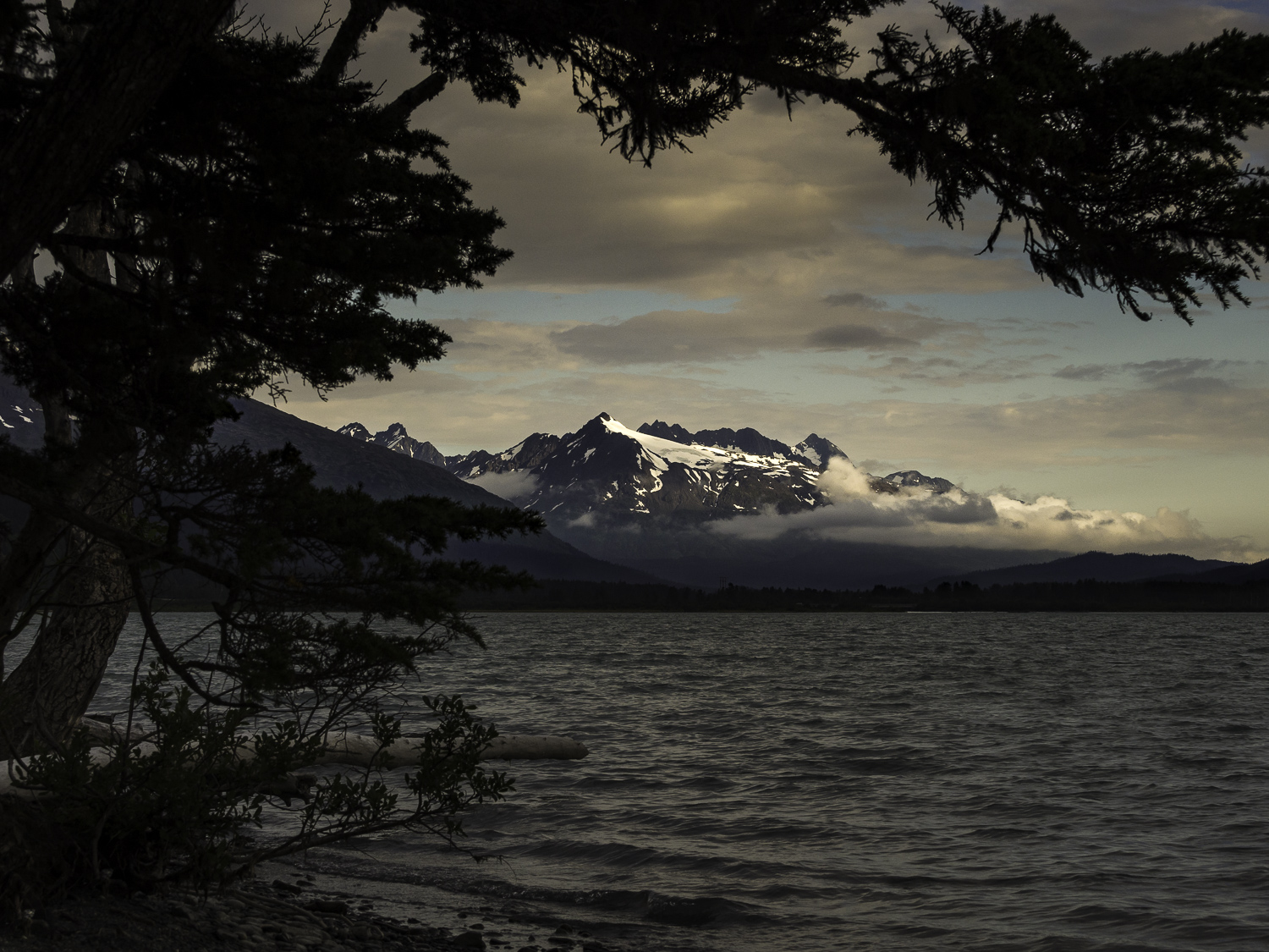 Kenai Mountain Sunset - Kenai Lake, AK
