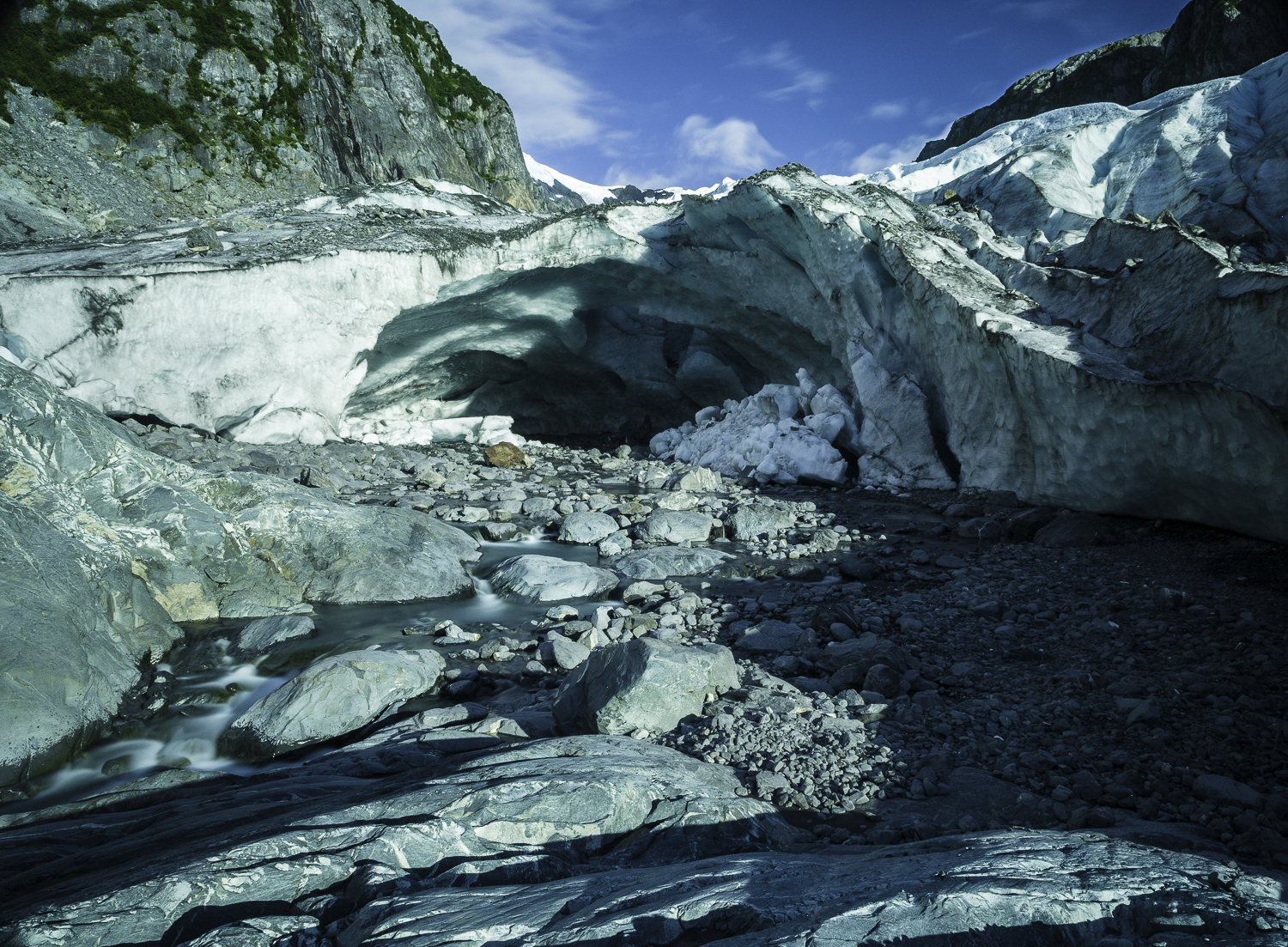 Glacier Cave - Blackstone Bay, AK