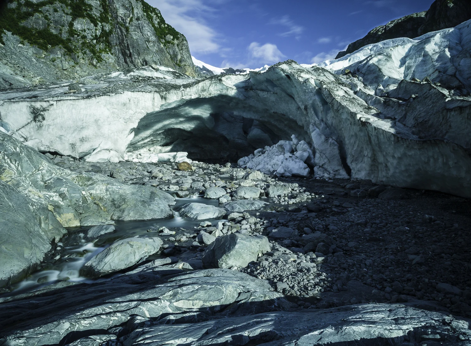 Glacier Cave - Blackstone Bay, AK