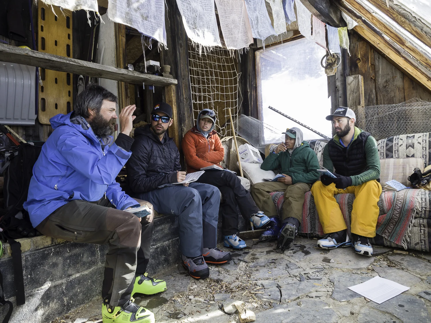 Morning Tour Planning - Jim, Cody, Hannah, Matt, Drew