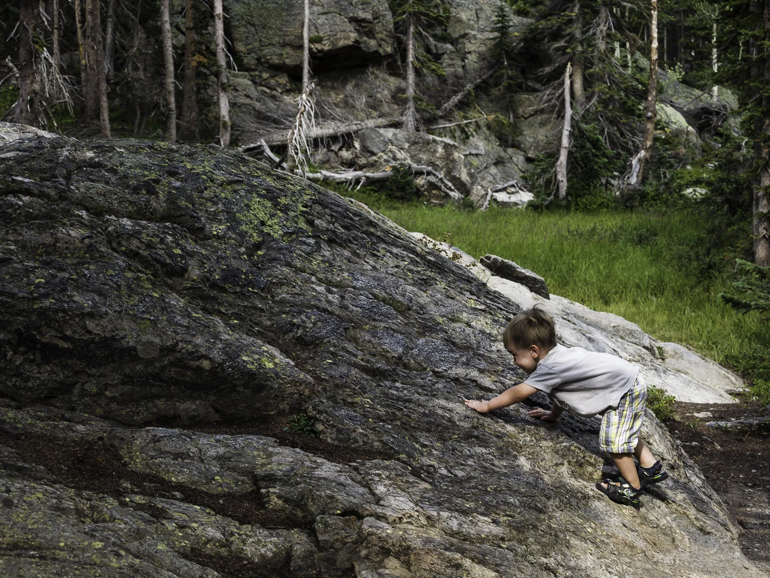 Bouldering - RMNP, CO