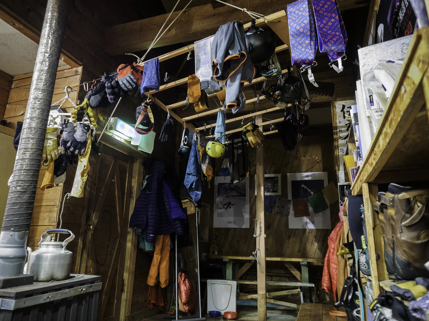 Time to Dry Gear before Tomorrows Tour - Woodpeckers Lodge