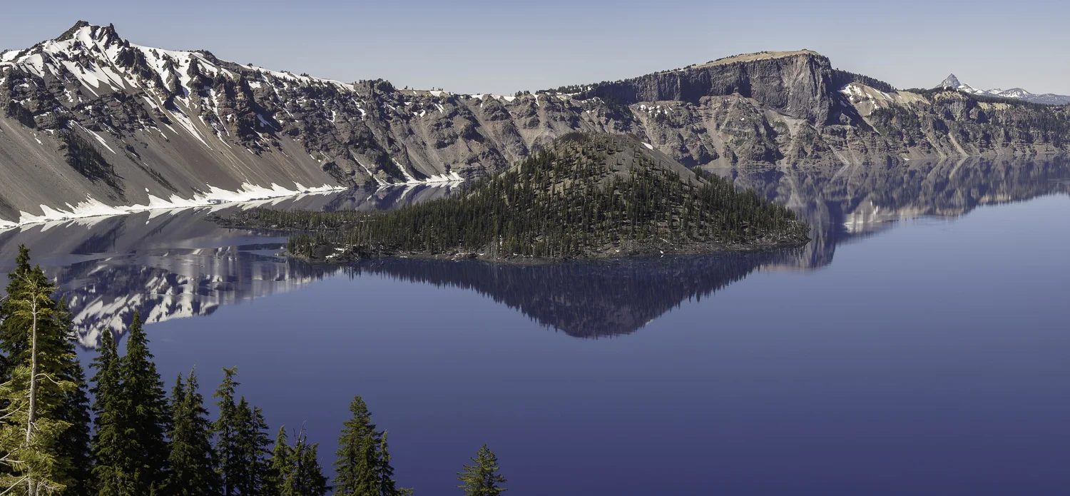 Crater Lake Panorama (6 merged frames) - Crater Lake - Oregon