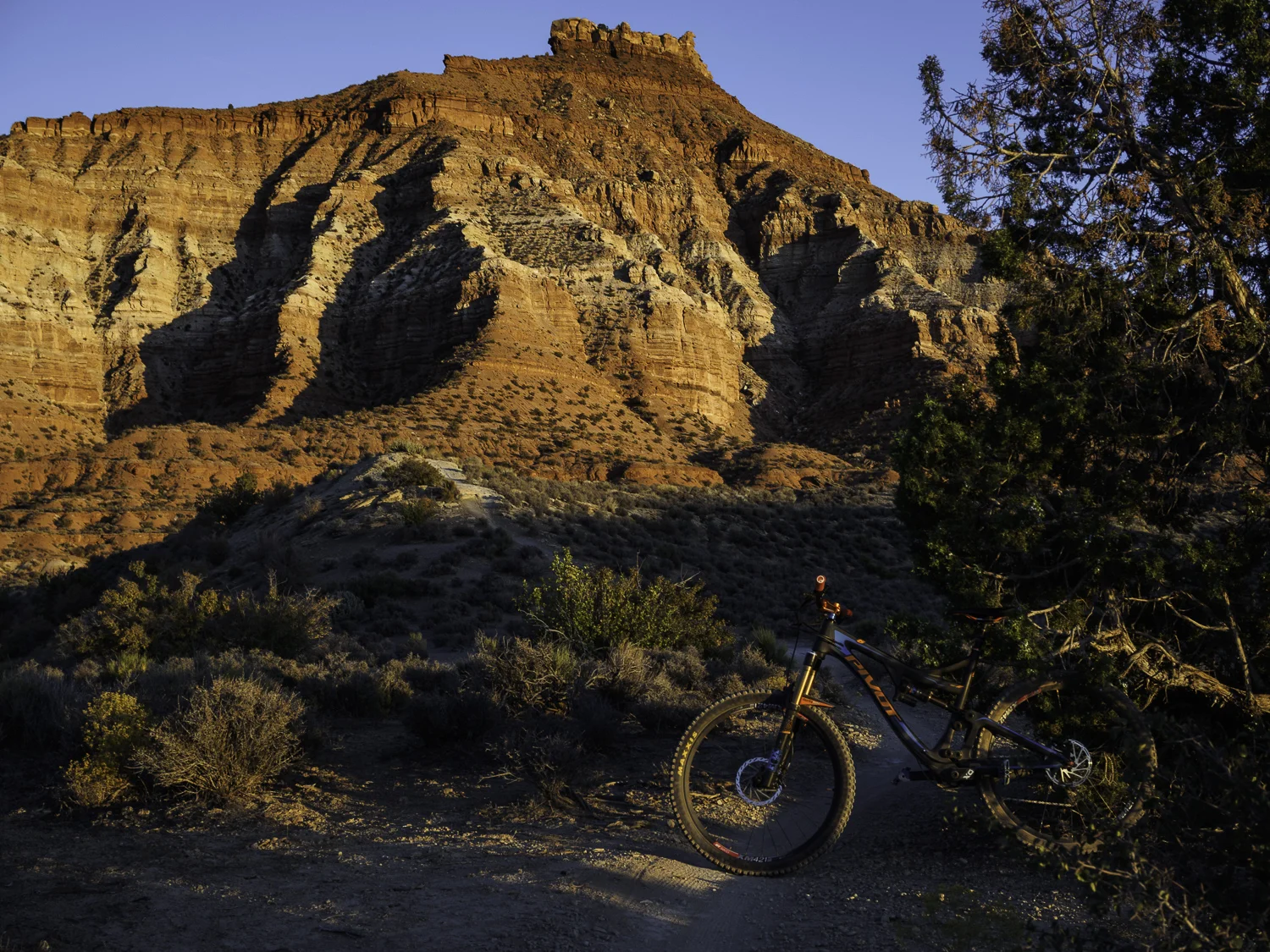 JEM trails at Sunset - Hurricane, UT