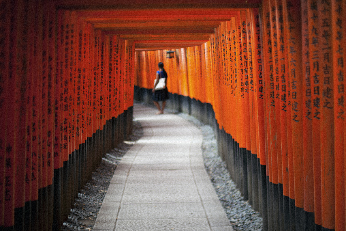 Torii Gate at Fushimi Inari Shrine