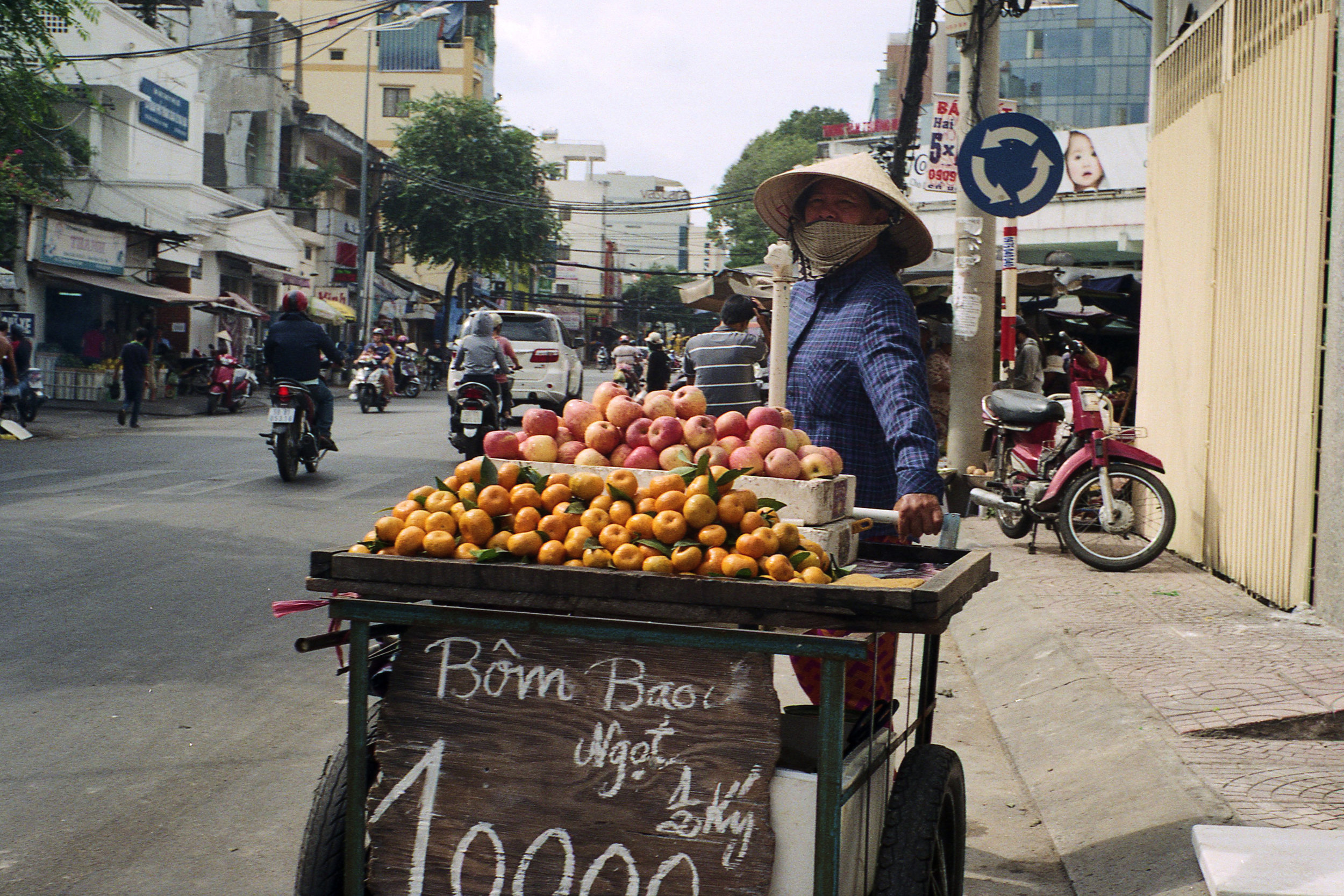 Ho Chi Minh Fruit Vendor