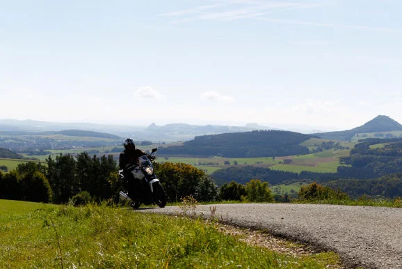 Wochentrip mit dem Motorrad in Deutschland