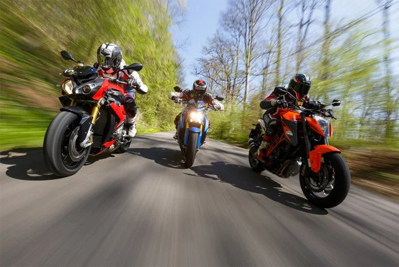 Power-Naked-Bikes im Vergleichstest