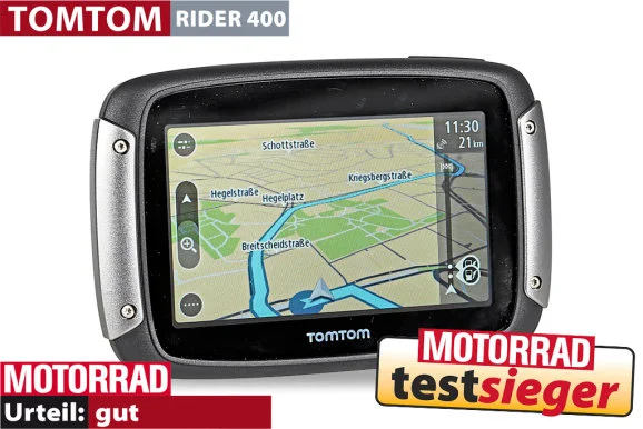 MOTORRAD-NAVIGATIONSGERÄRE IM VERGLEICHSTEST