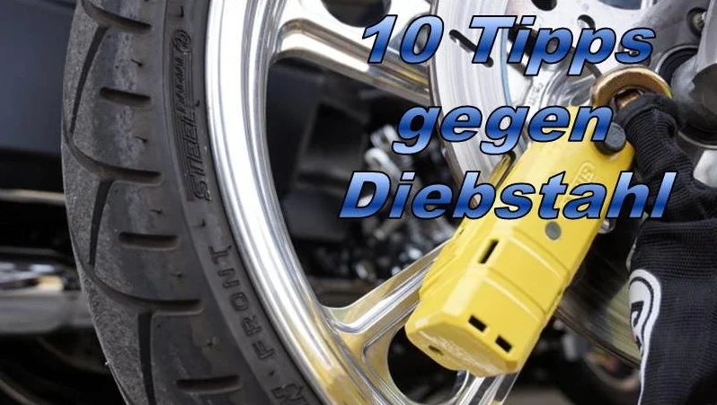 Zehn Tipps zur Verhinderung von Motorraddiebstahl