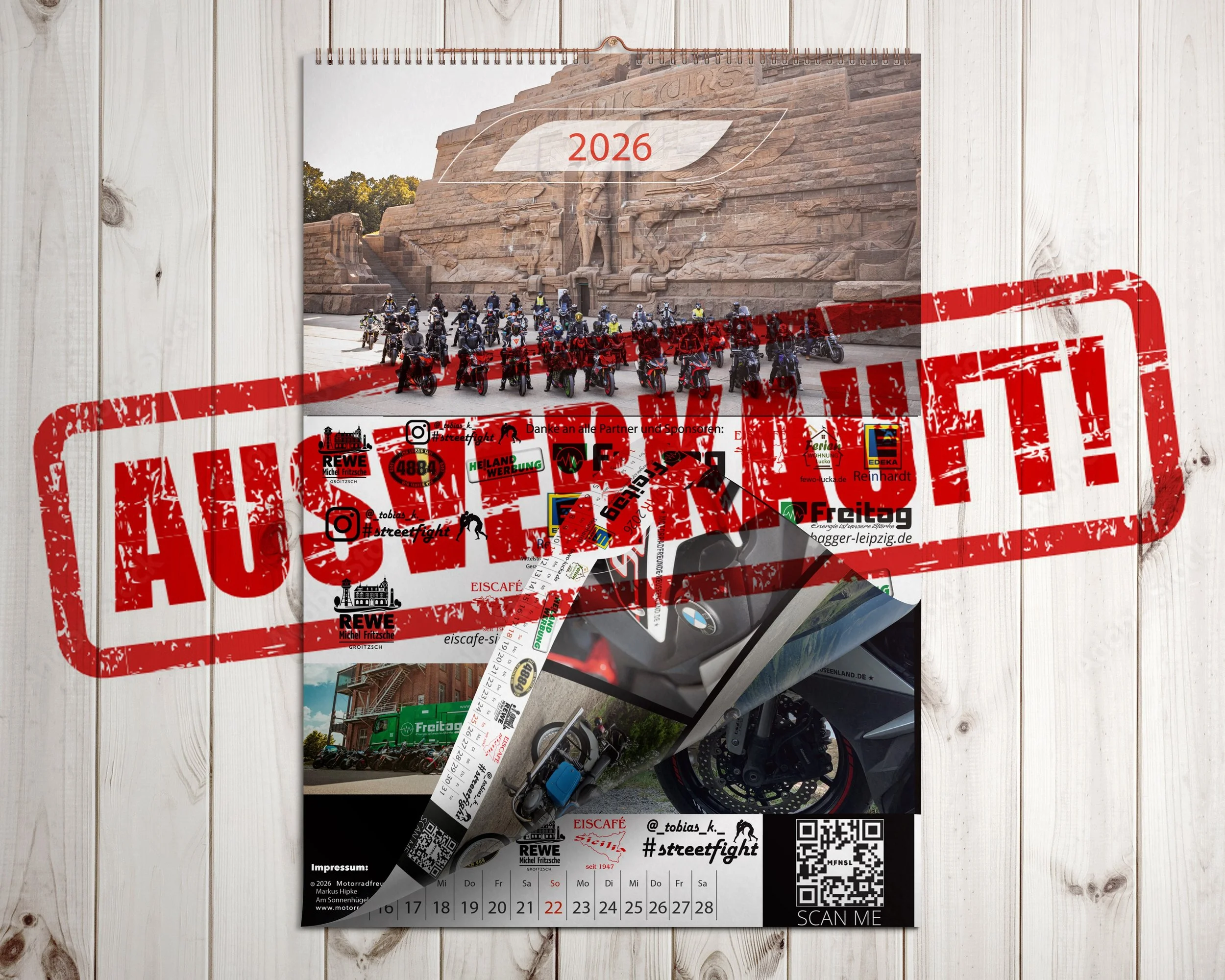 KALENDER 2026 I AUSVERKAUFT