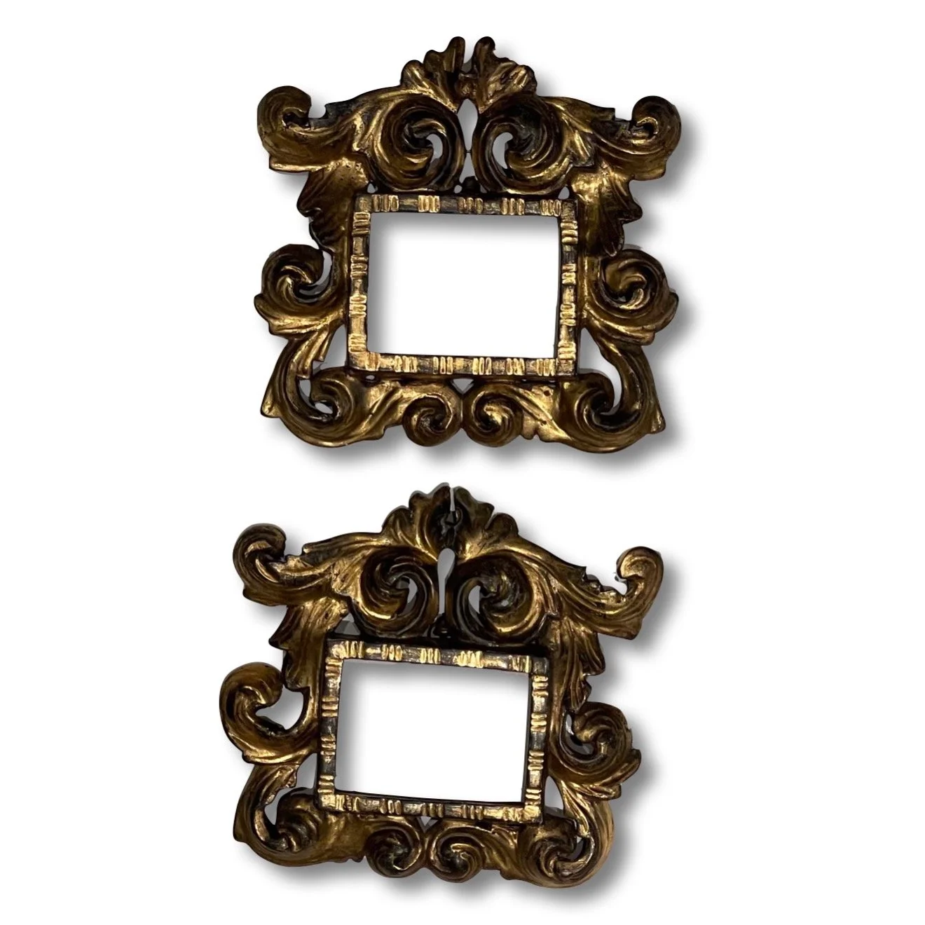 Pair of Miniature Florentine Frames