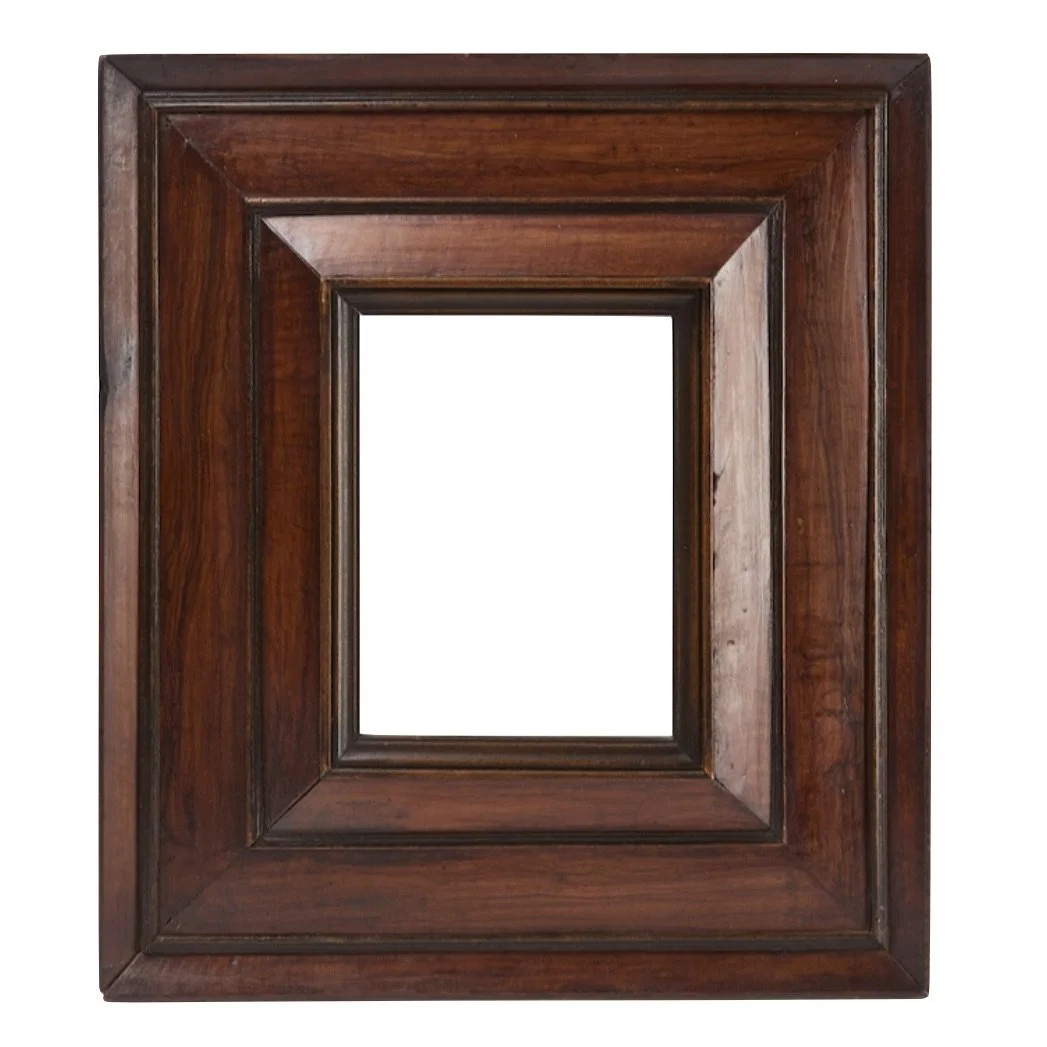 Bold Molding Profile Frame with Beveled Mirror