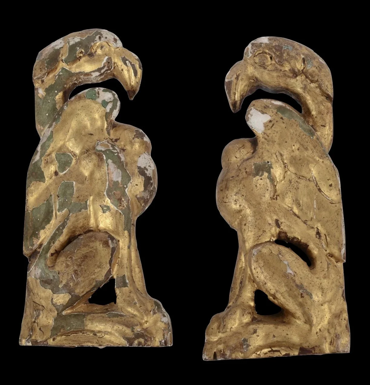 Carved & Gilded Mythic Figures