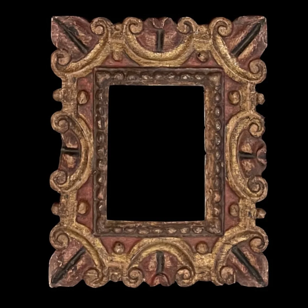 Spanish Colonial Frame with Mirror