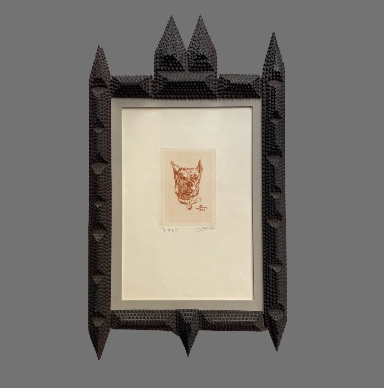 Spiky Tramp with Eau Forte Spiky Dog