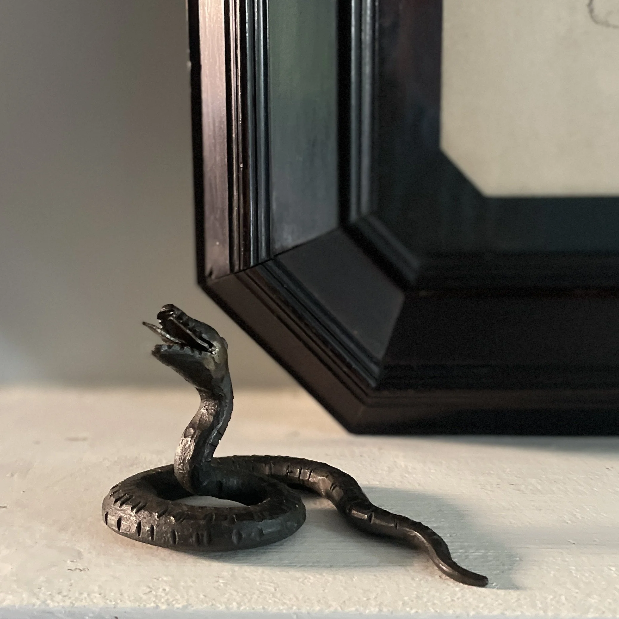 Wee Italian Wrought Iron Snake