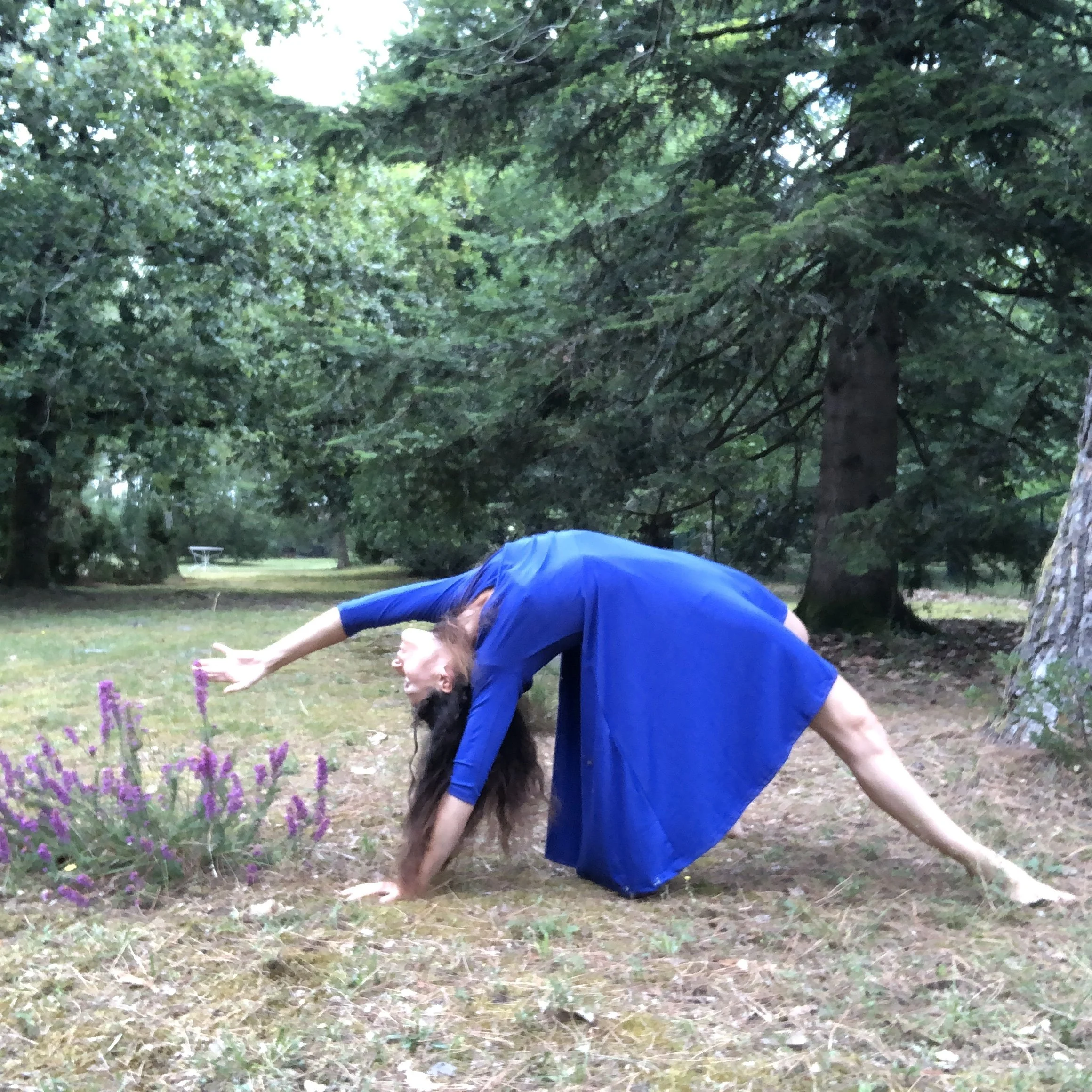 Unwinding the spine and shoulders