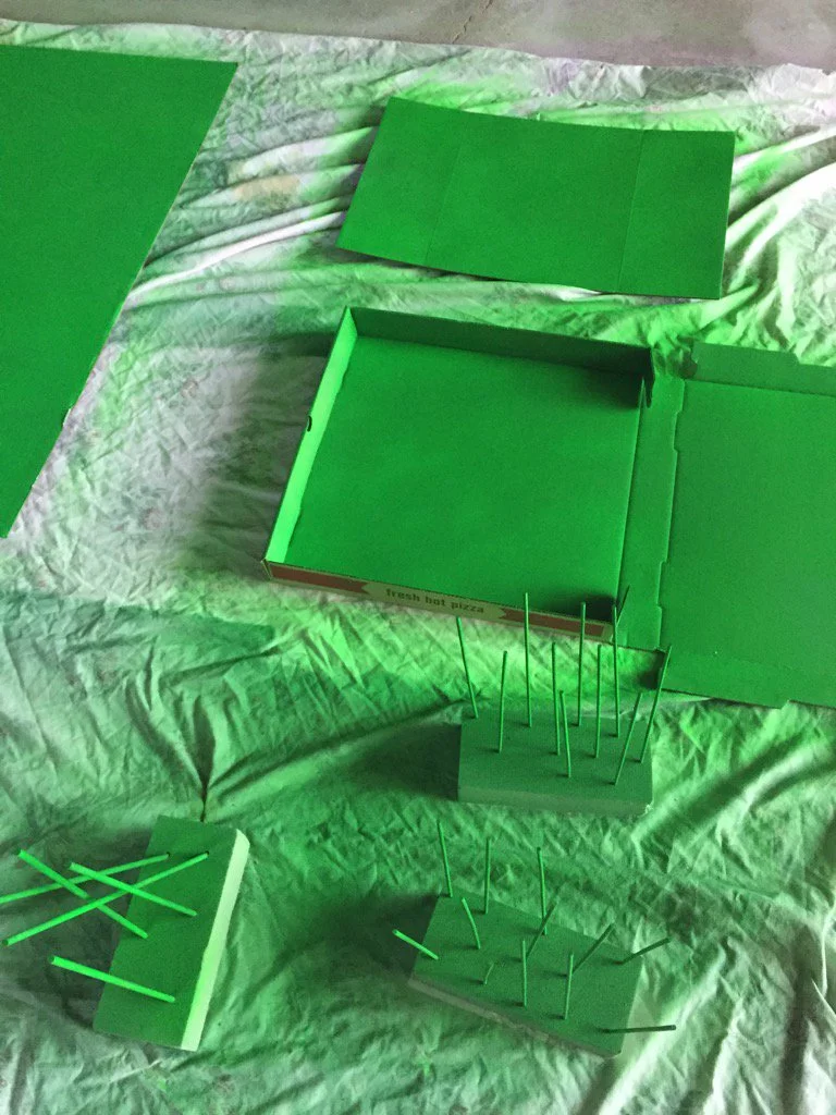 Spray paint is a fast & easy way to "go green".