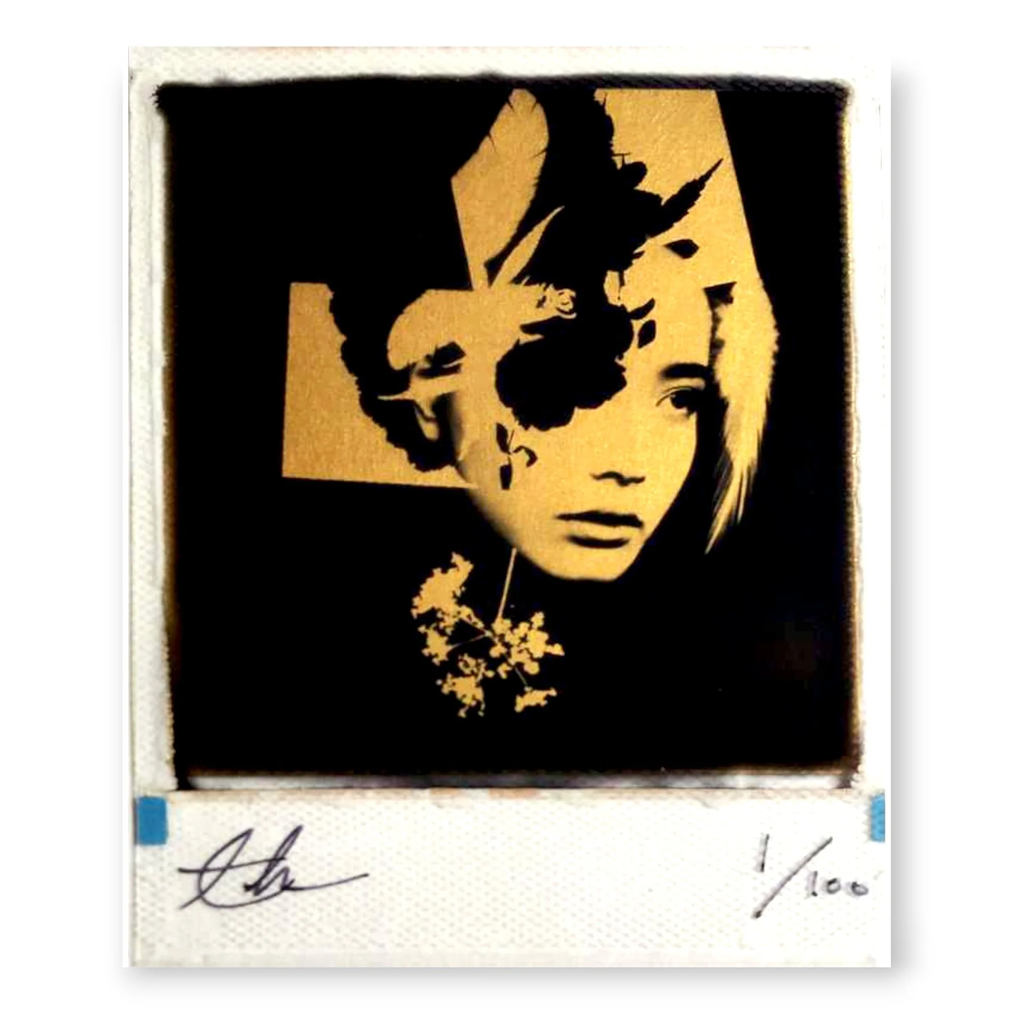 andrew j millar "the things that fall away" 24 crt gold leaf