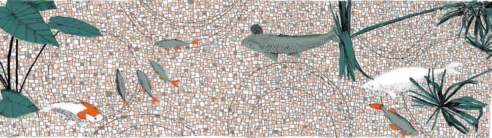 clare halifax "narrow panoramic pond"