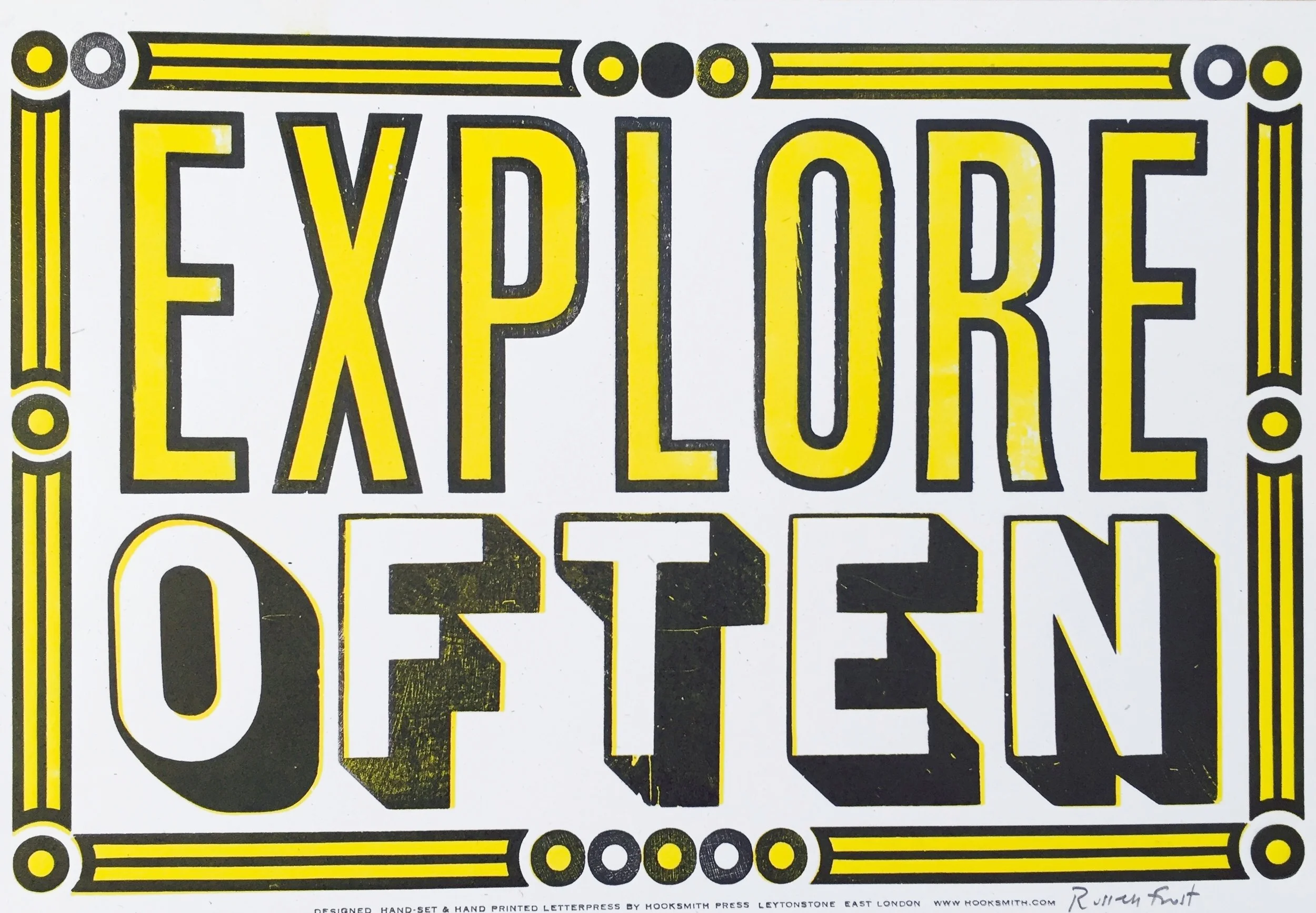 hooksmith press "explore often"