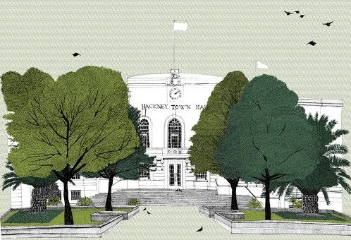 clare halifax "hackney town hall"