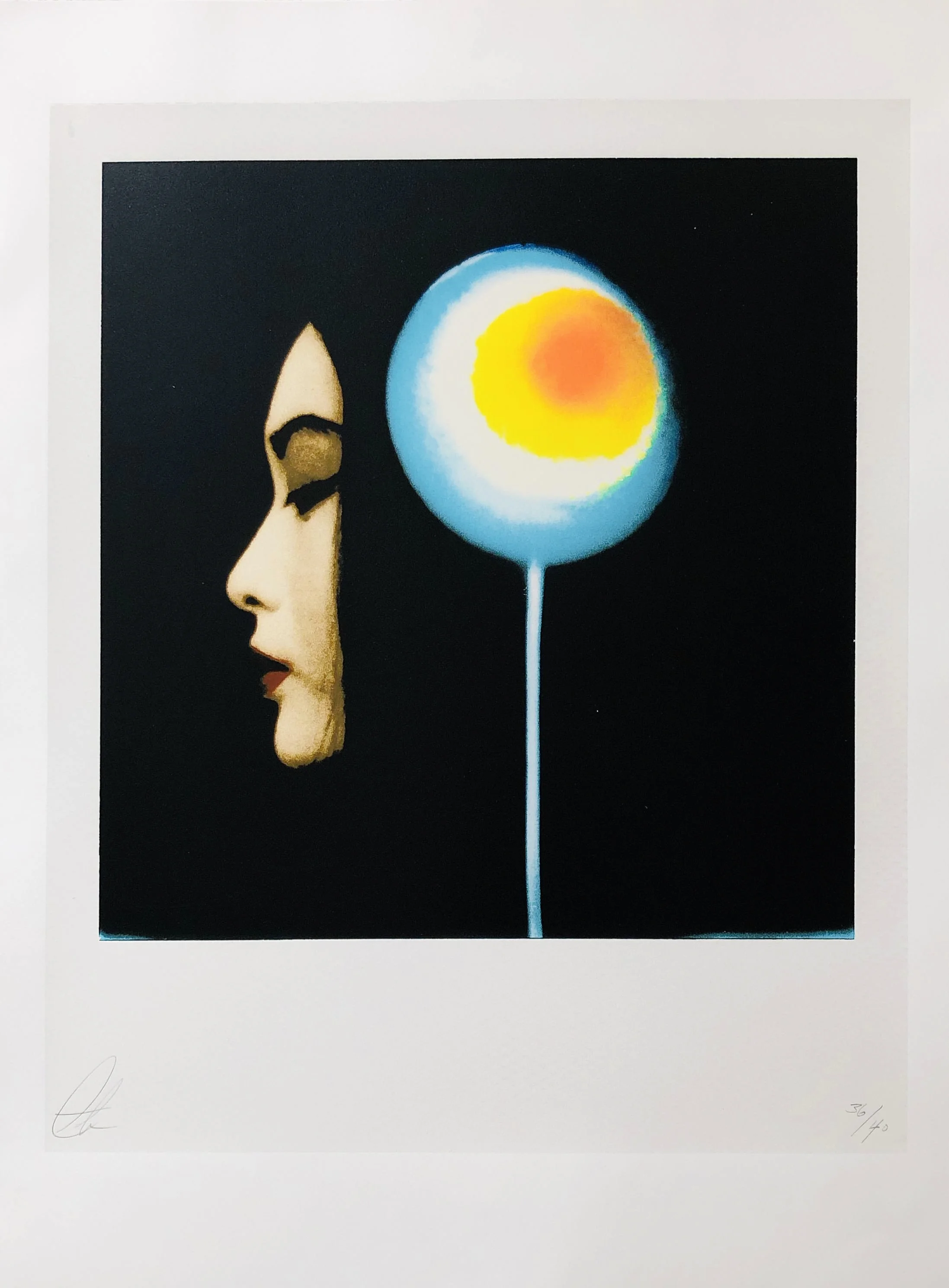 andrew j millar "lucid dreaming" screenprint - LAST ONE