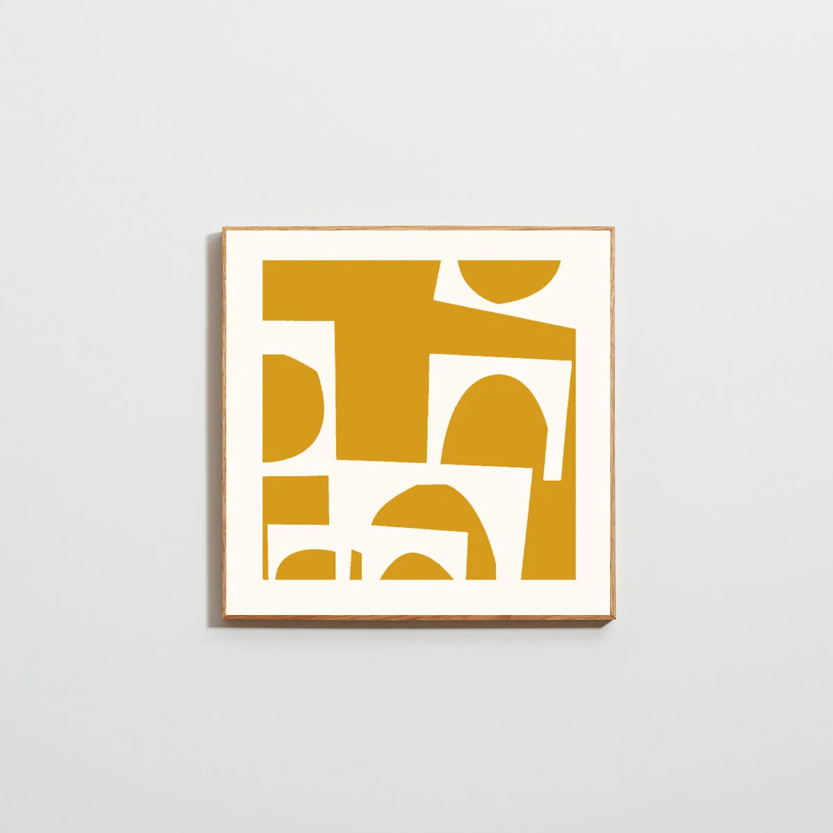 Cut Outs Mustard (framed).jpeg