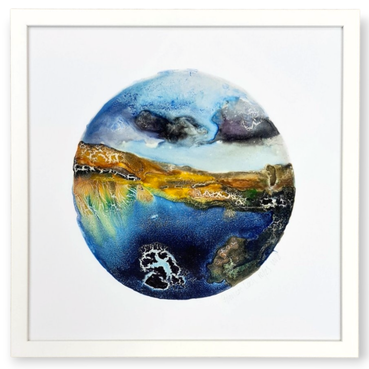 victoria young jamieson "glenco loch" 14/25 (framed)