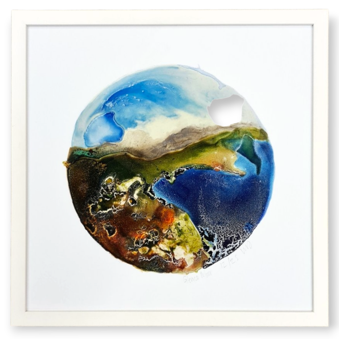 victoria young jamieson "glenco moor" 15/25 (framed)