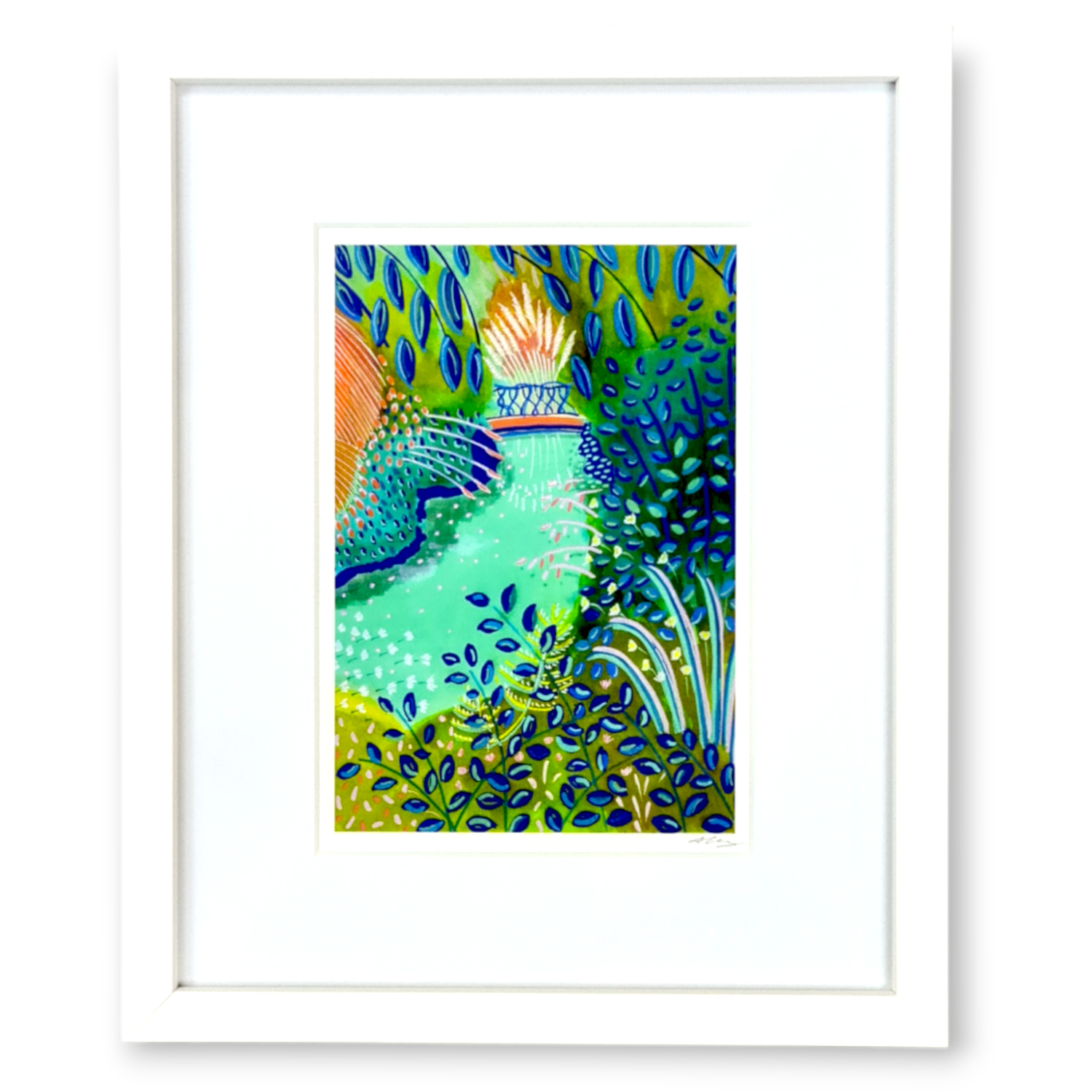 Alice Brisland - Autumn in Lloyd Park framed.png