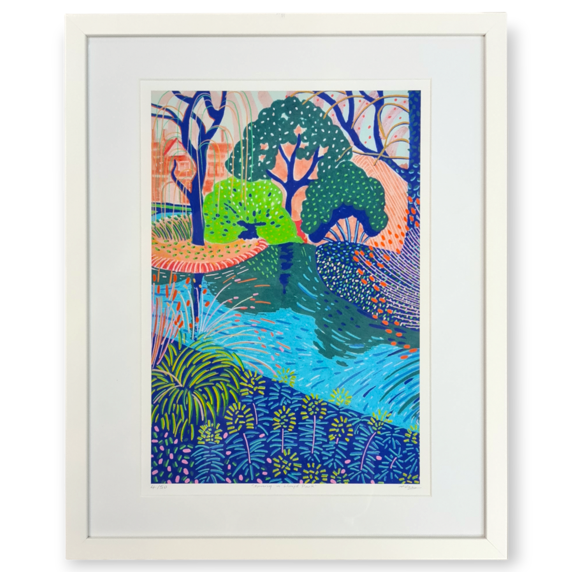 Alice Brisland - Spring at Lloyds Park Framed.png