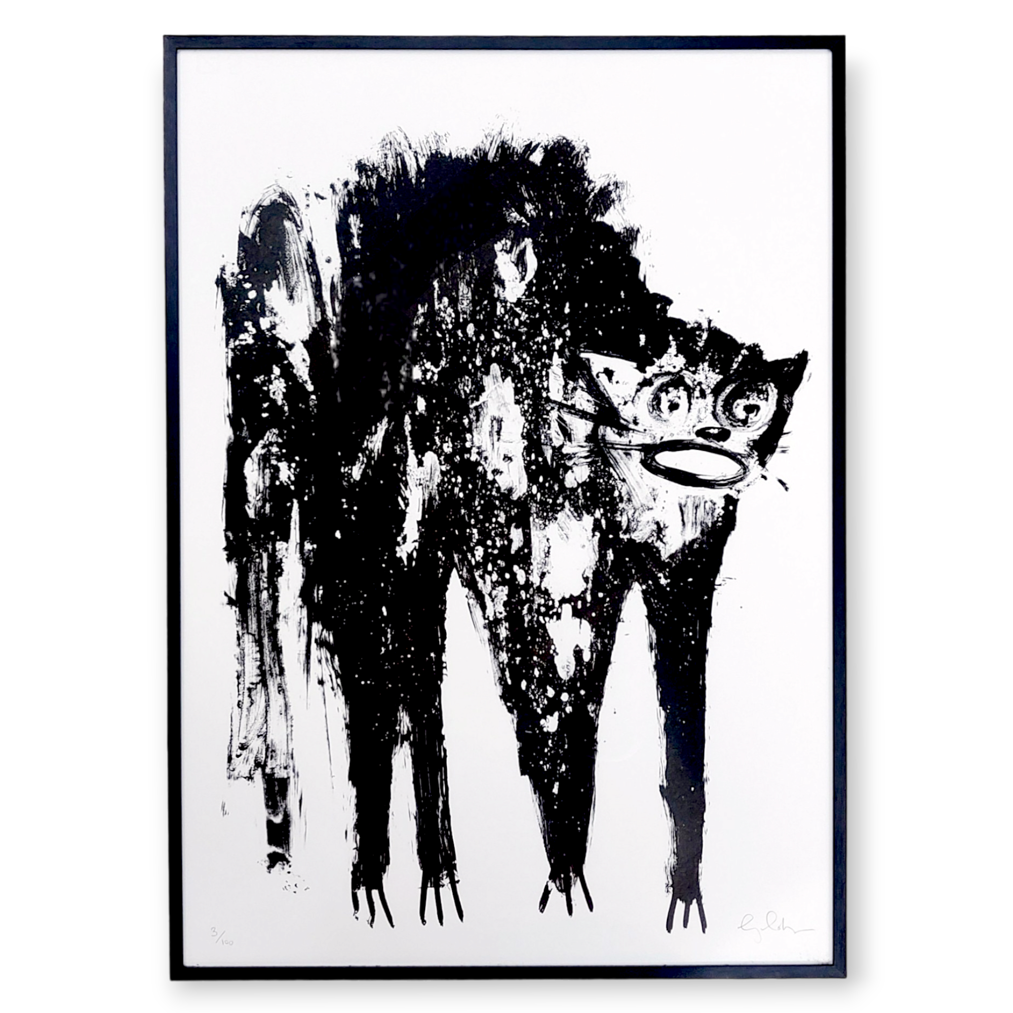 Gavin Dobson Scardey Cat framed.png