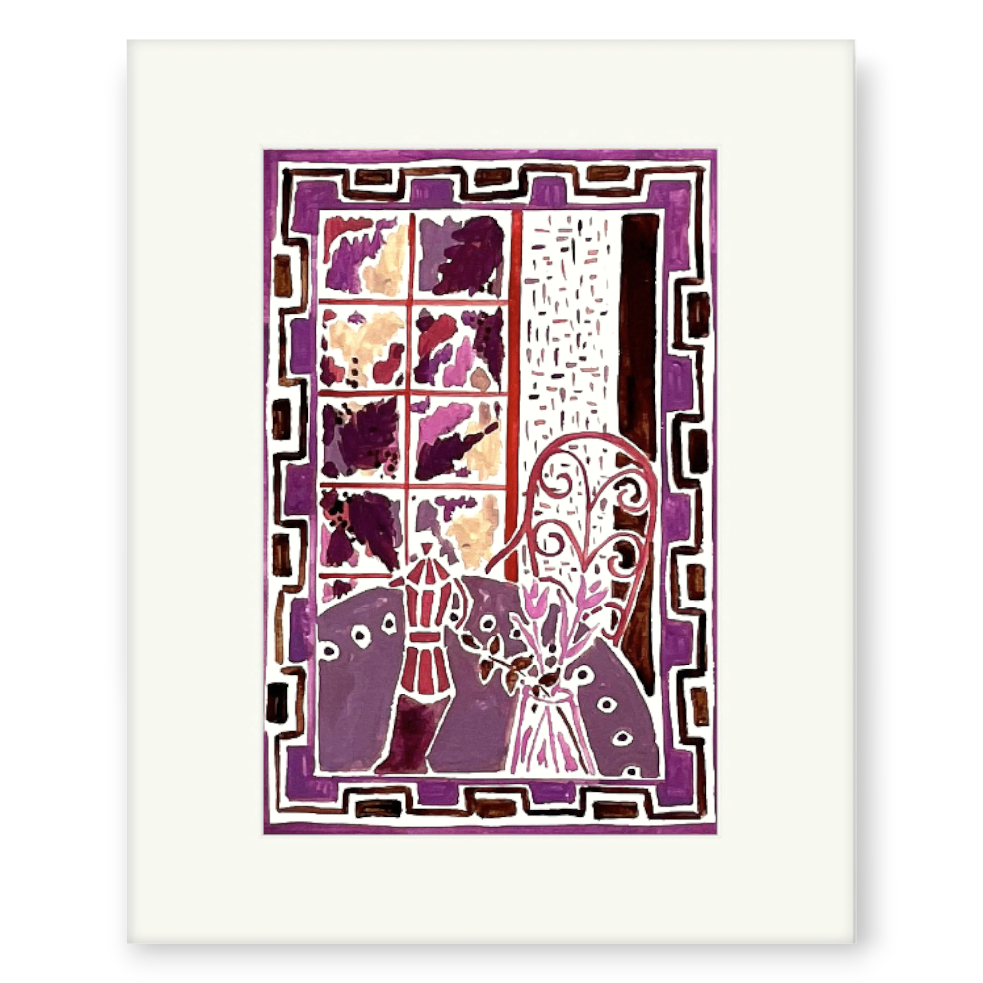 kate mary "study from summer i" original