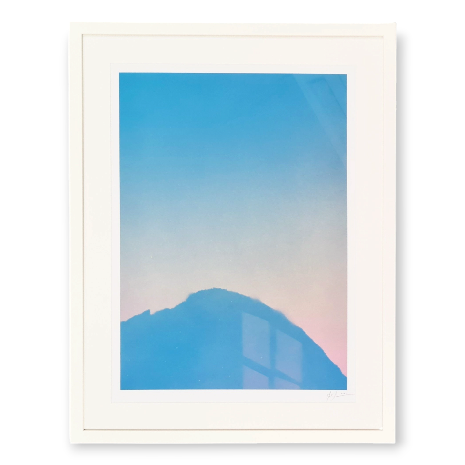matt jukes "parade sunset i' (framed)