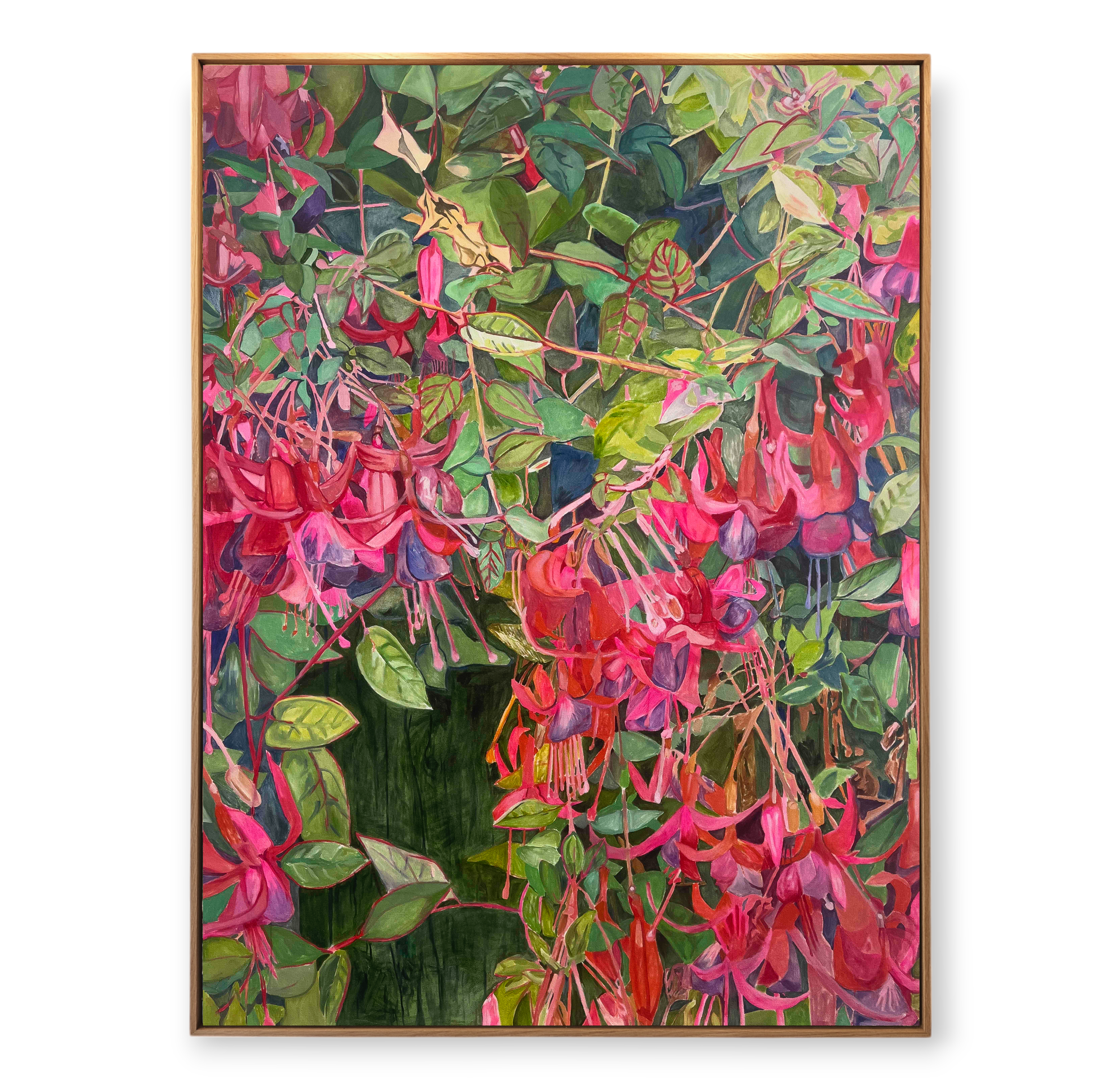Sarah Barrett - Fuchsia Cluster I framed.png