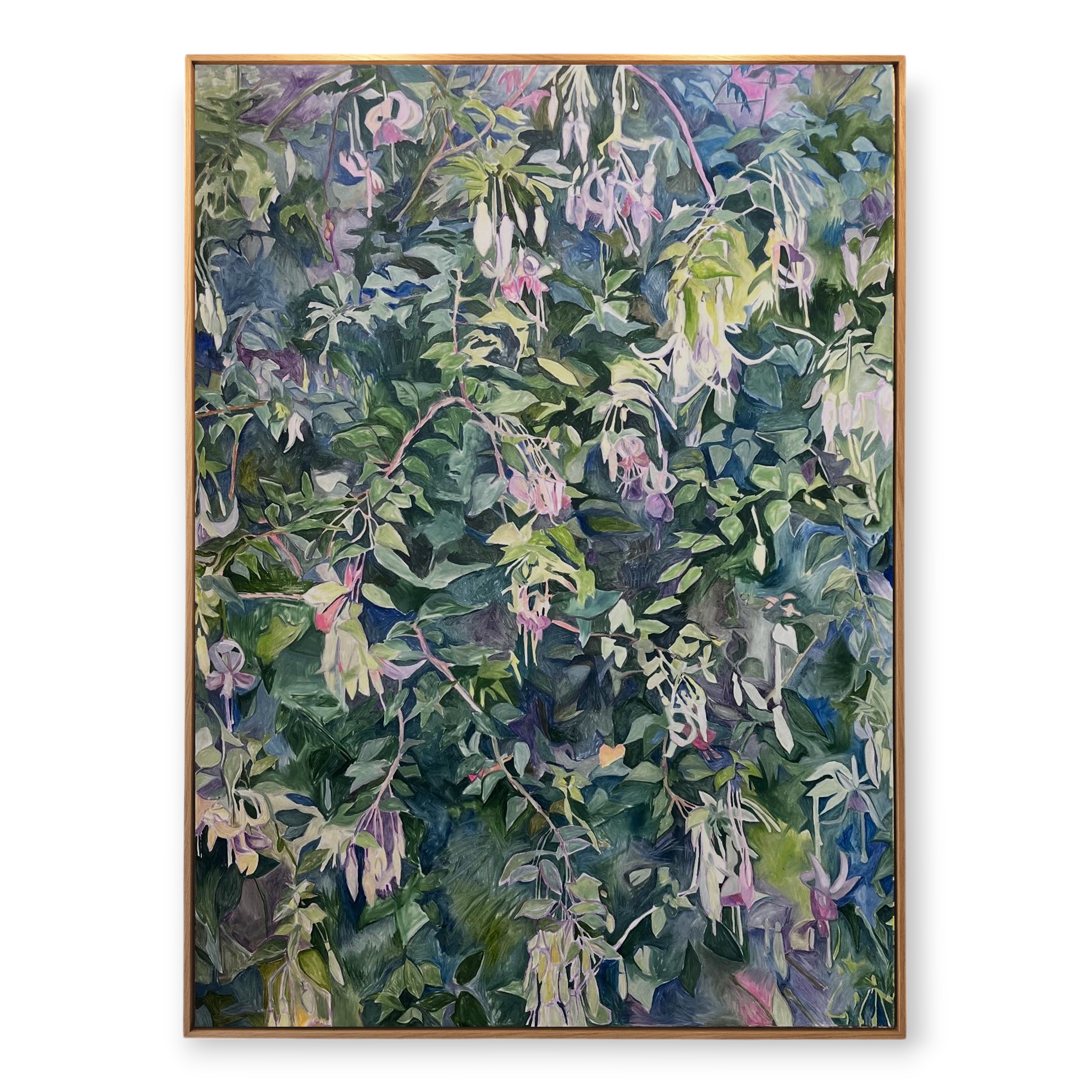Sarah Barrett - Fuchsia Cluster II framed.png