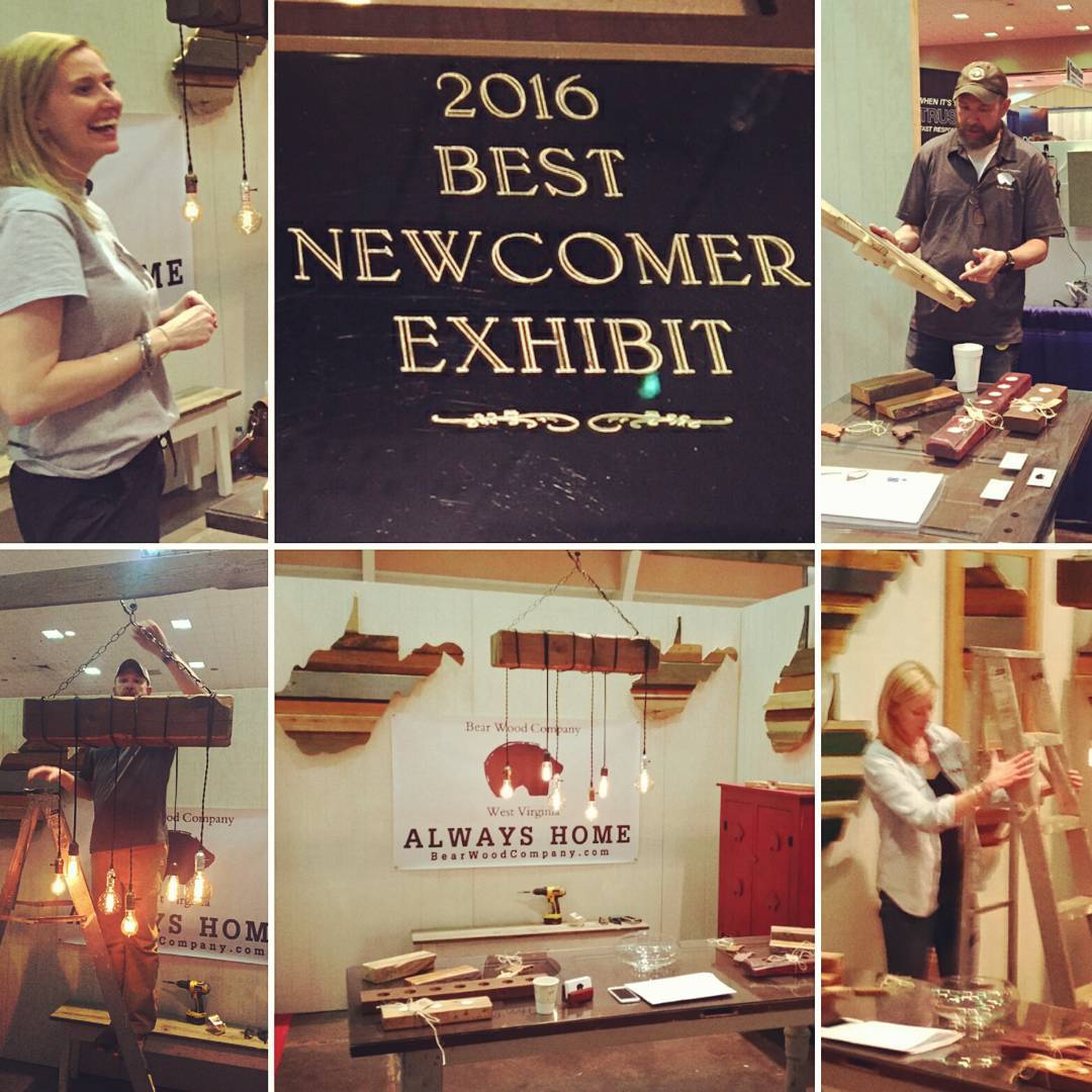 Winner, Best Newcomer Exhibit, 2016 WV Home Show