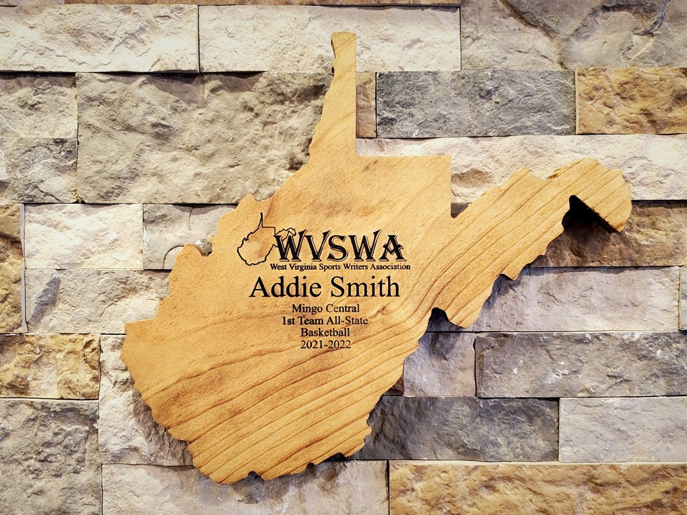 All-State High School Sports Plaque — Bear Wood Company