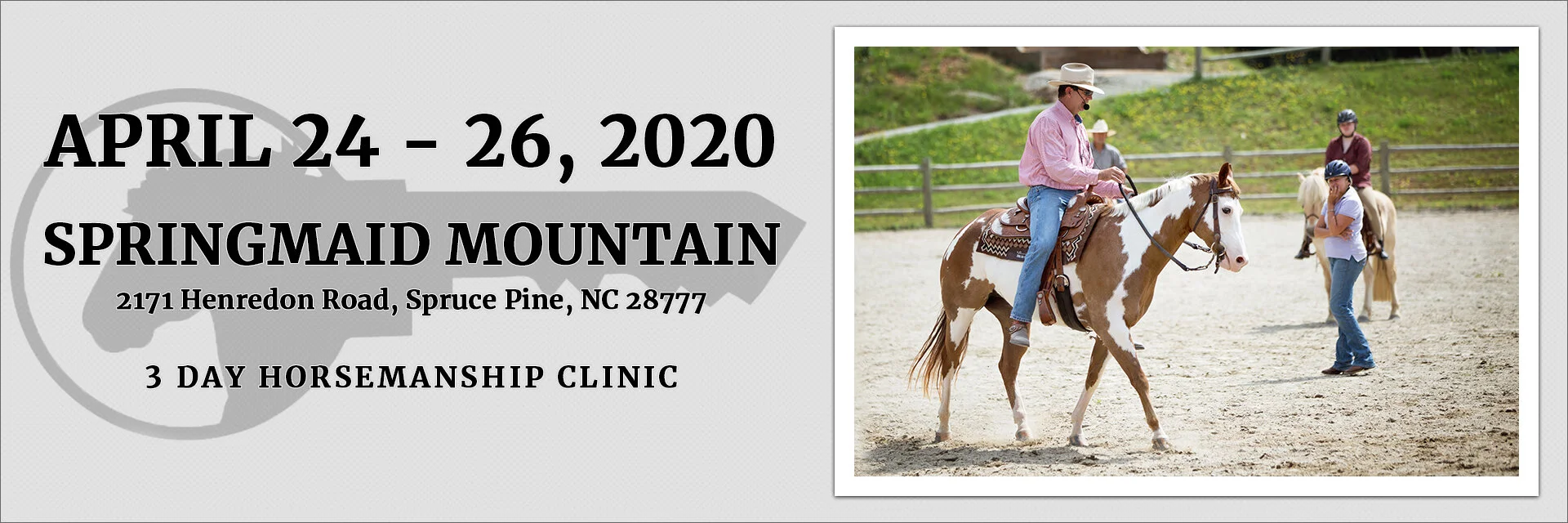 Springmaid Mountain Spruce Pine Nc Robbie Potter Horsemanship